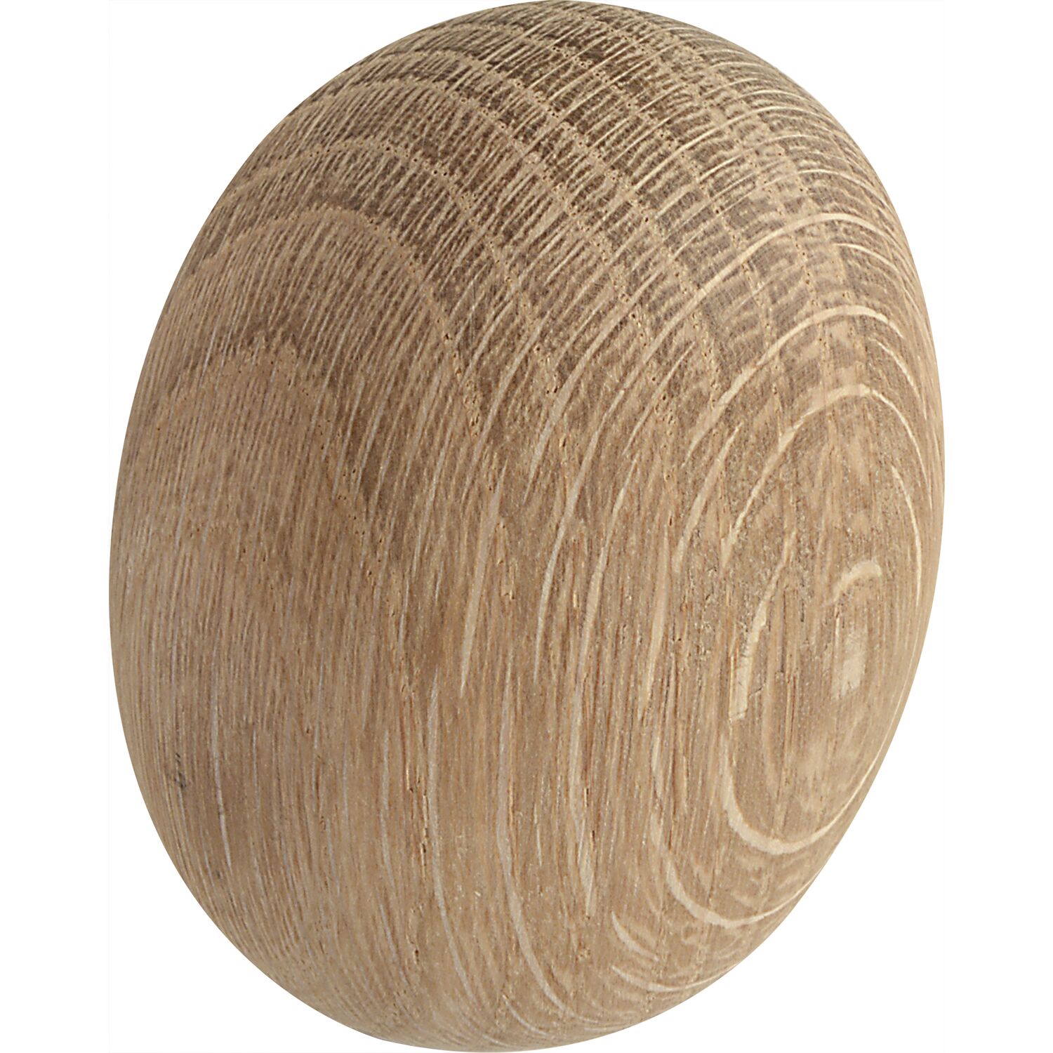 ninka Möbelknopf Pebble Breite 76 mm, Eiche roh