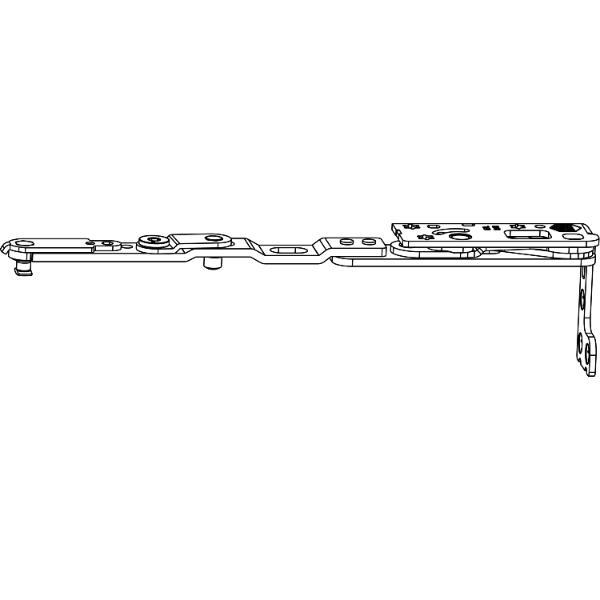 Maco #217728 MACO Kippbandarm POWER Holz/PVC FT30 13V FFB 255-1200 silber links (217728)