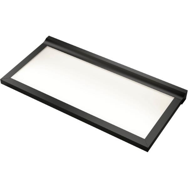 L&S Tablarleuchte Paper Shelf 450mm schwarz