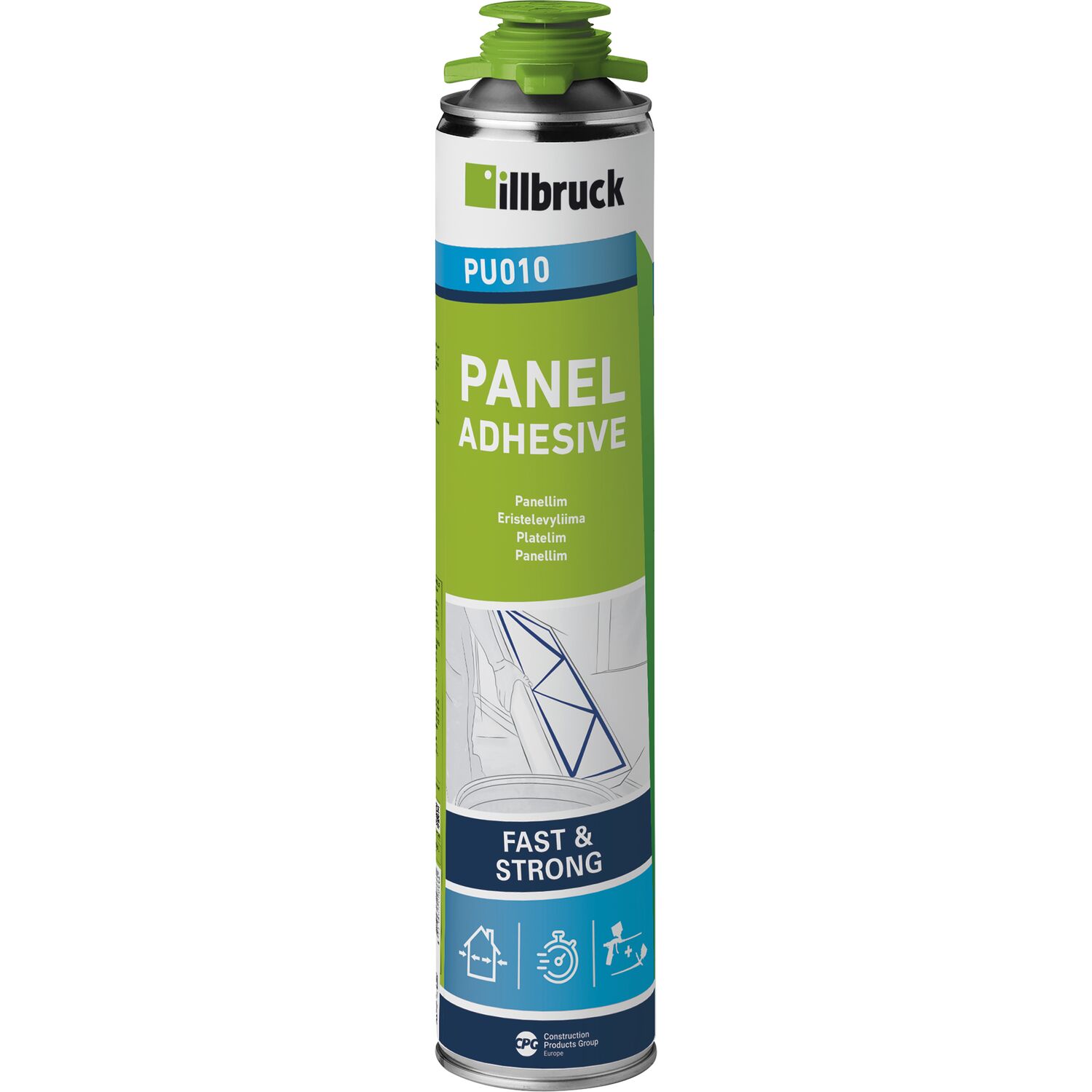 illbruck WDVS Dämmplattenkleber PU010 750ml B1
