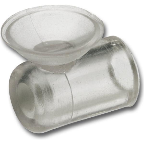 ITALIANA ferramenta Gummiauflage Atak für Bodenträger Atak Gummi transparent