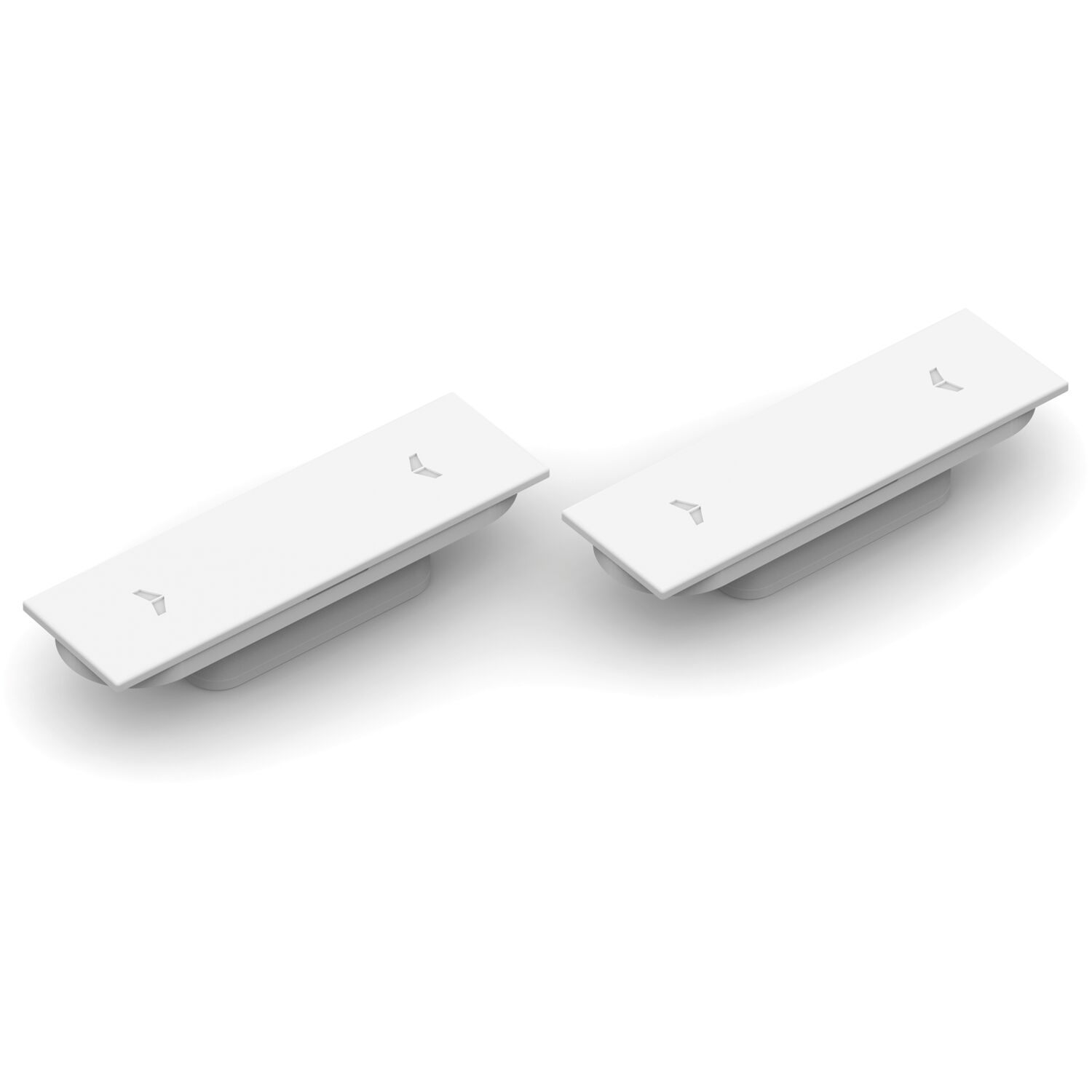 Argenta Türmagnet Magnotica Pro SE, 73 x 22 mm, Abdeckkappe rechteckig, Zamak weiß