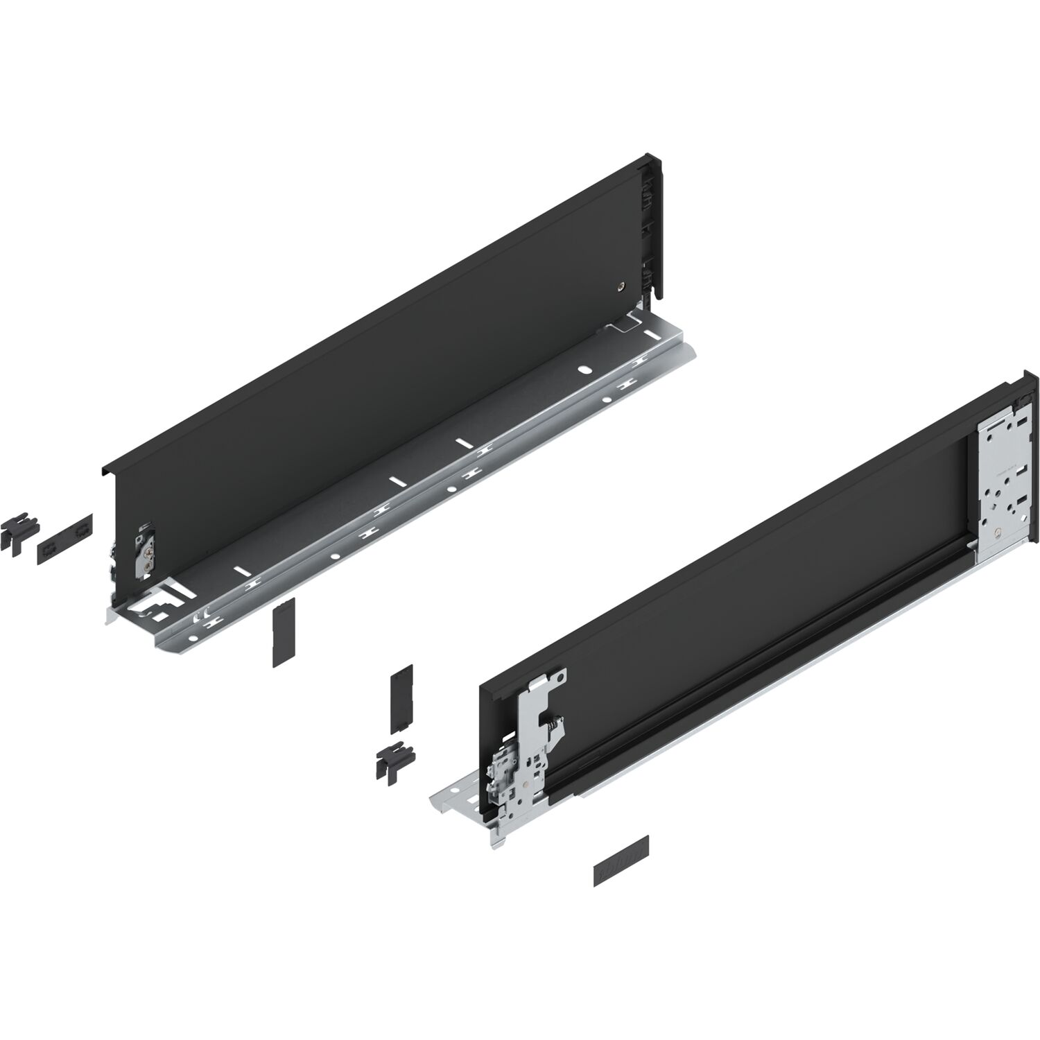 blum LEGRABOX special edition Innenzarge Höhe K, NL 500 mm, Carbonschwarz