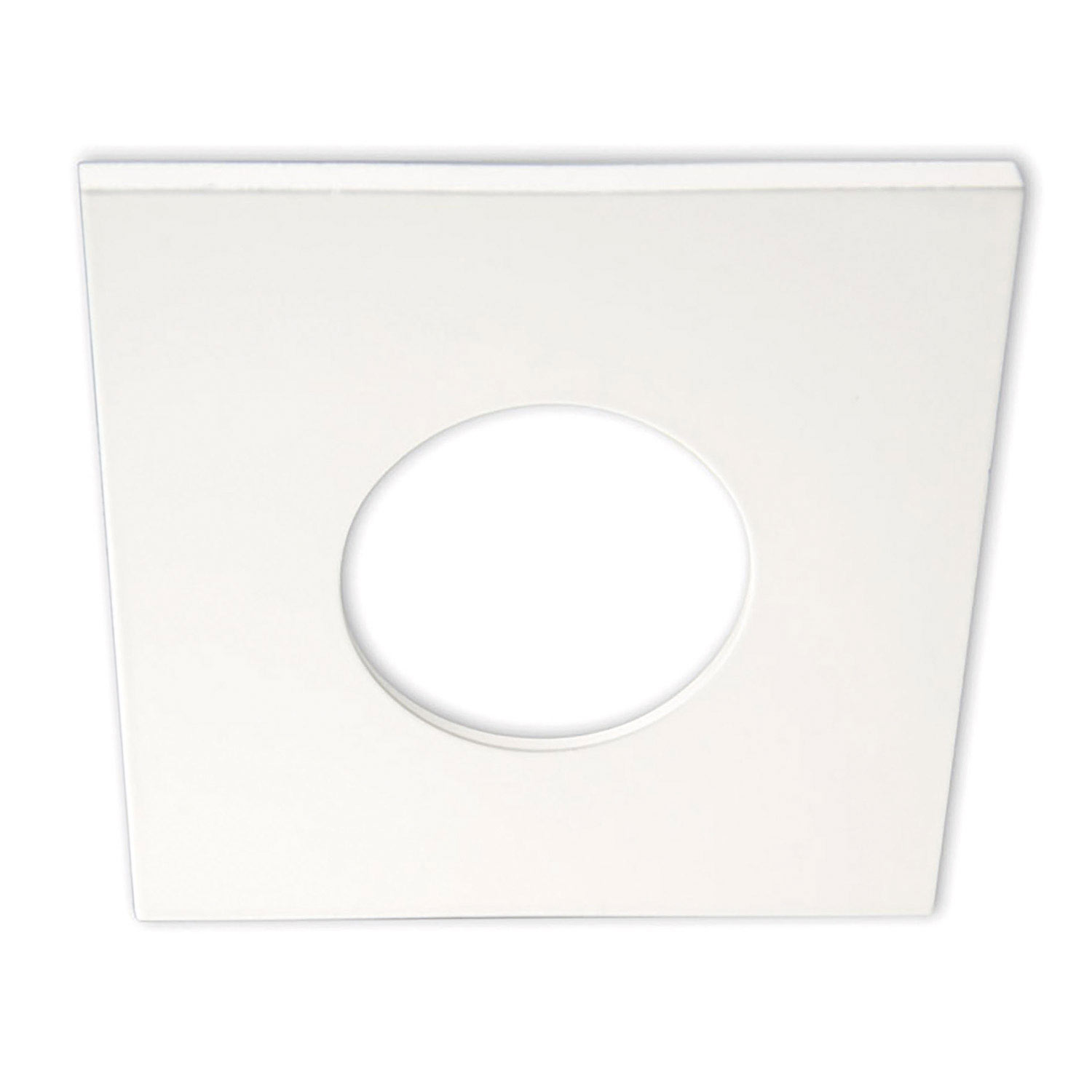 ISOLED Cover Aluminium eckig weiß matt für Sys-68