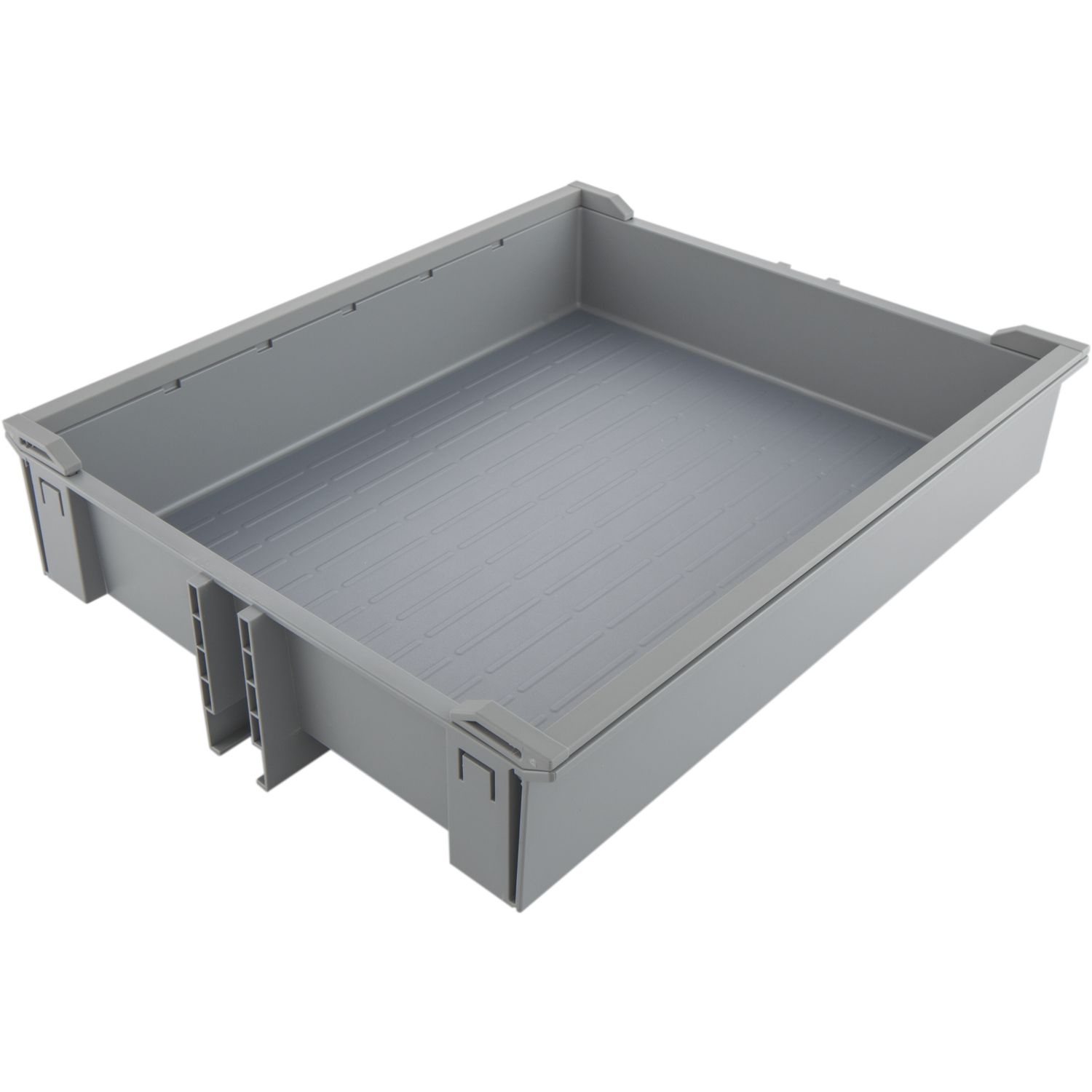 ninka Ablage VS TAL Larder Korpusbreite 300mm mit Reling Alugrau