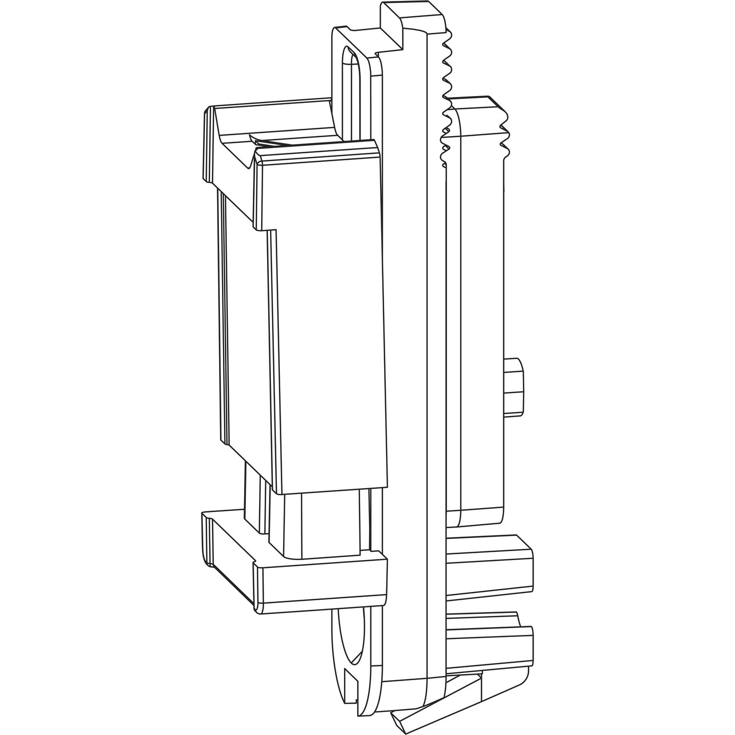 Roto ROTO NX Schnäpper Flügelteil Holz/PVC silber