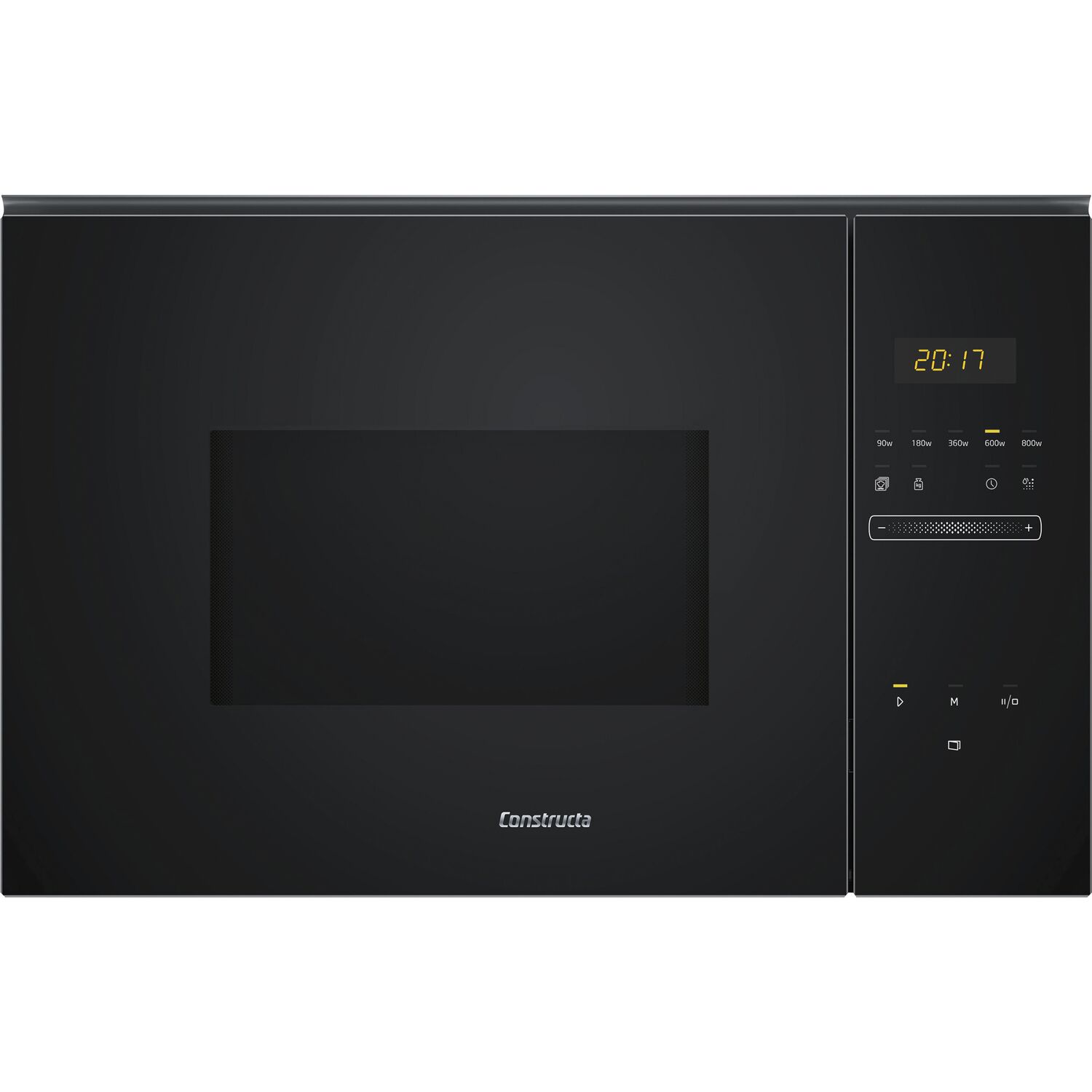 CONSTRUCTA Mikrowelle CC4P91262, Schwarz