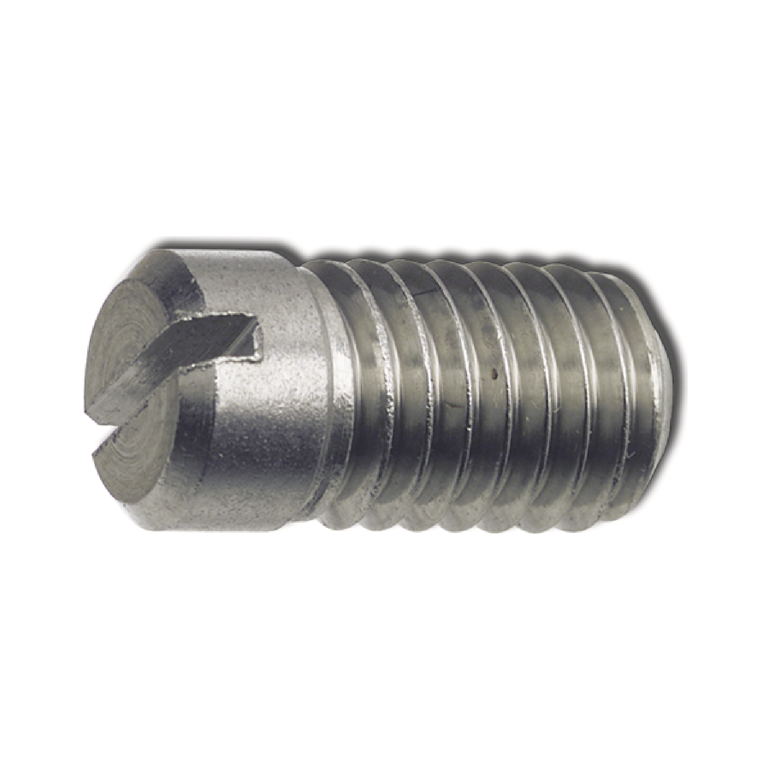 DIN427 14H M 6x 25 verzinkt Schaftschraube mit Schlitz und Kegelkuppe