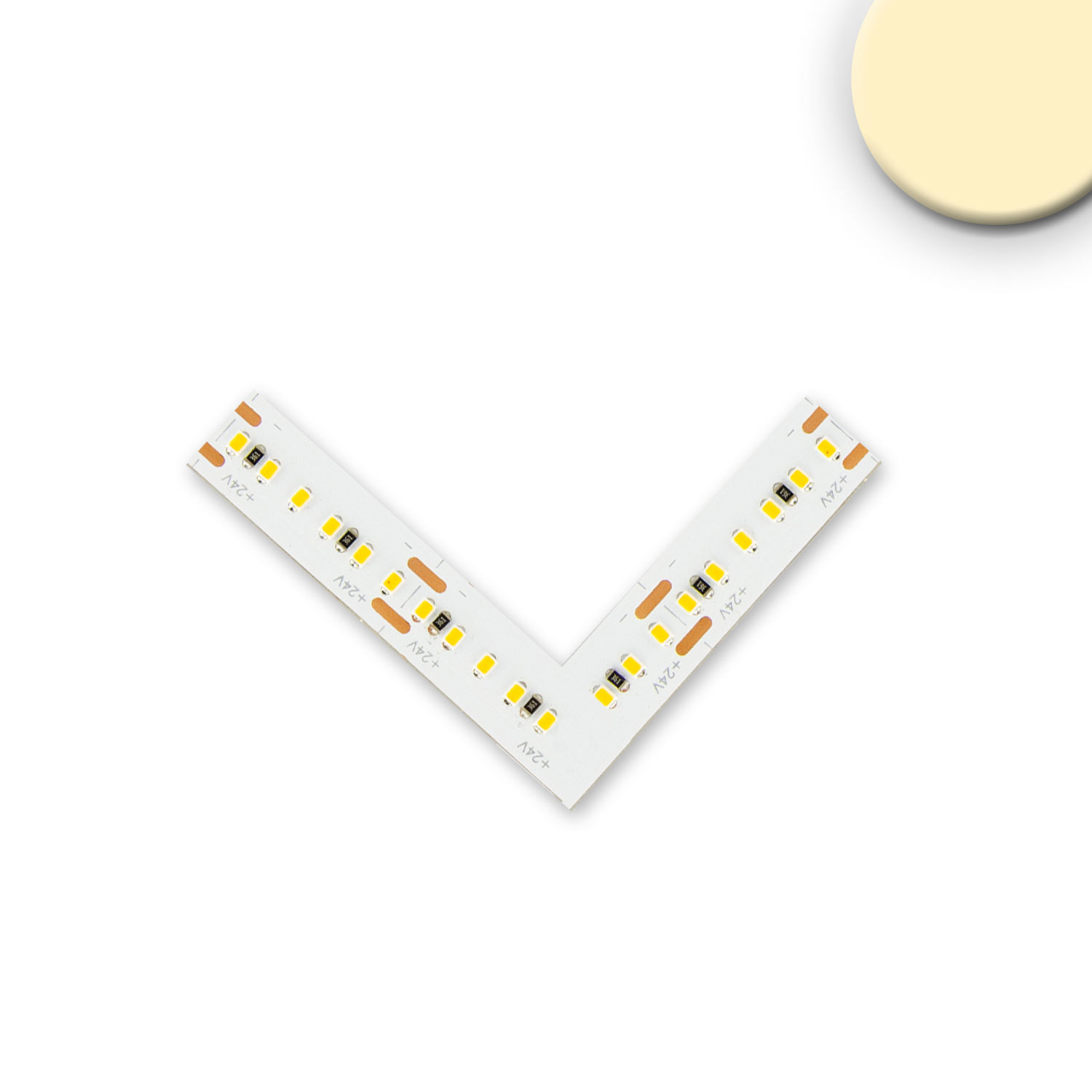ISOLED Eckverbindung leuchtend 0,5W für CRI930 Linear10 Flexband 24V DC 10W IP20