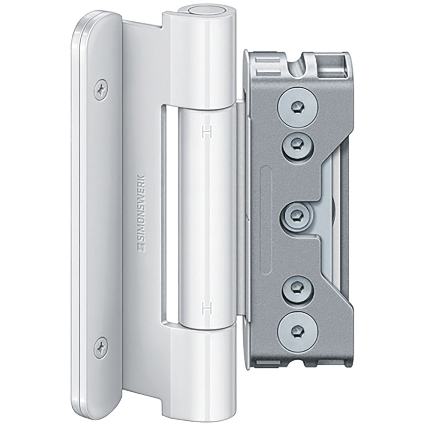 Simonswerk Türband BAKA Protect 4010 3D FD, 1 Satz = 3Stk. Stahl weiß