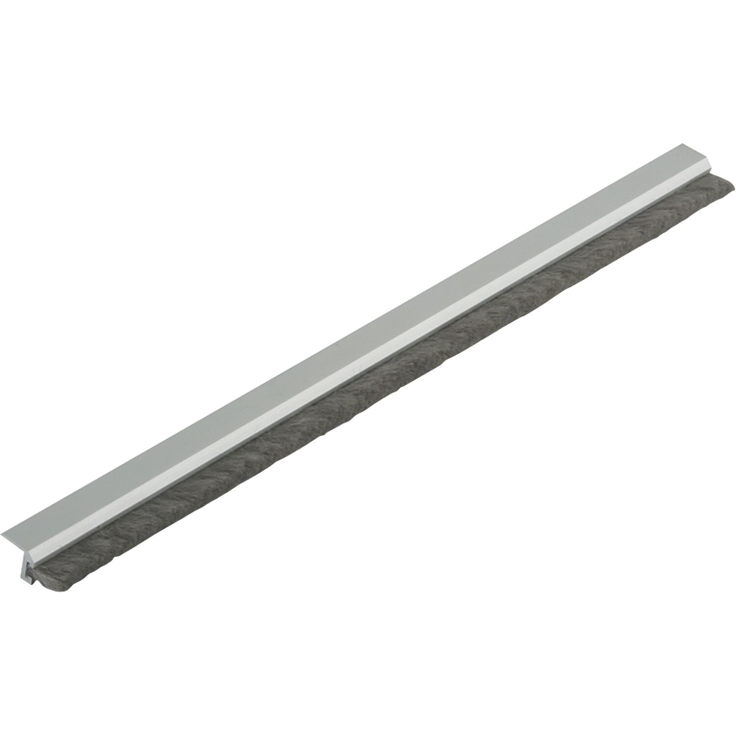 DORMA-Glas Muto 60/80/150 Bürstenprofil Spaltmaß 14-18 mm L=3000 mm silber