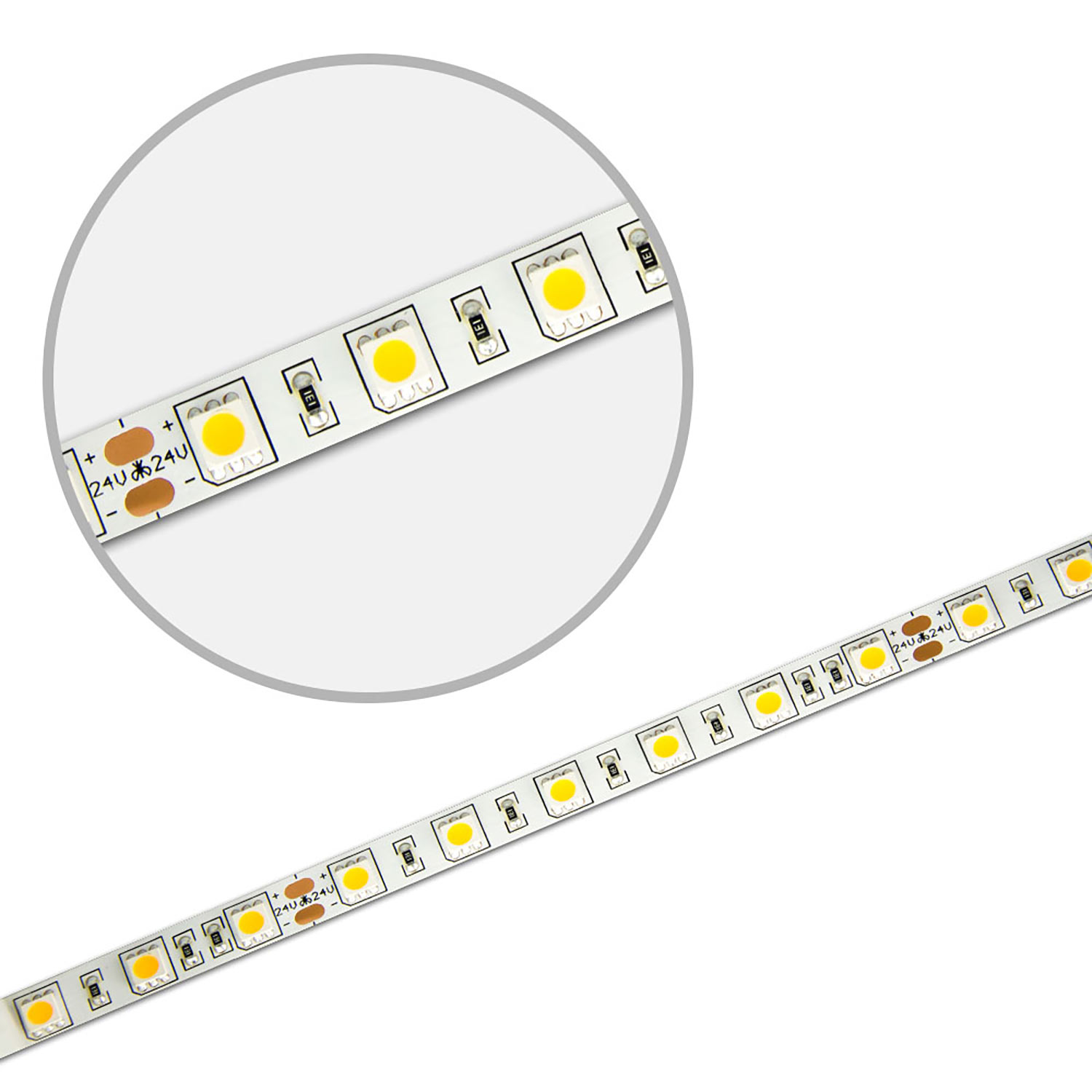 ISOLED LED SIL840 Flexband 24V DC 14,4W IP20 4000K 5m Rolle 60 LED/m