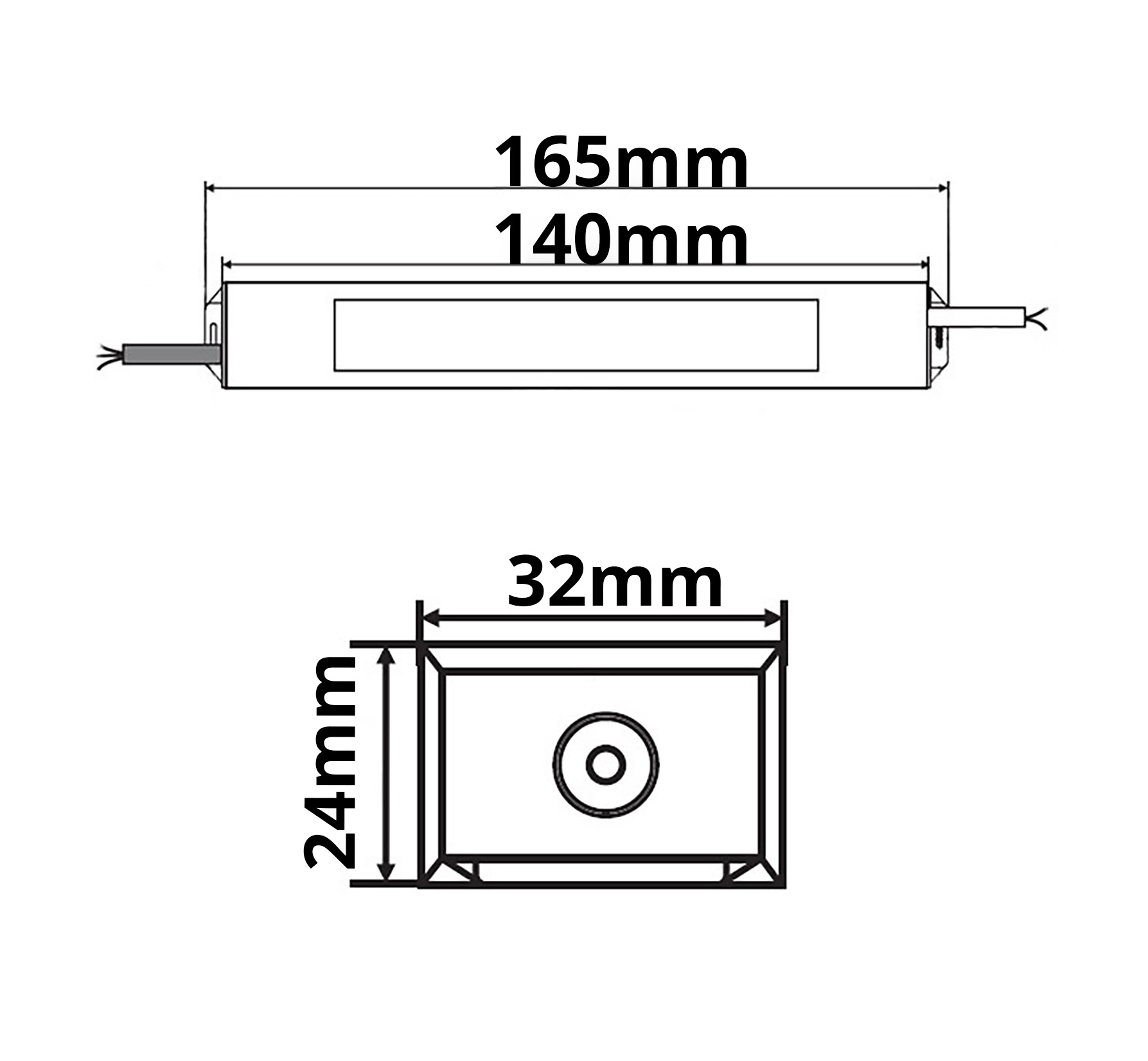 ISOLED LED Trafo 24V/DC 0-30W IP66