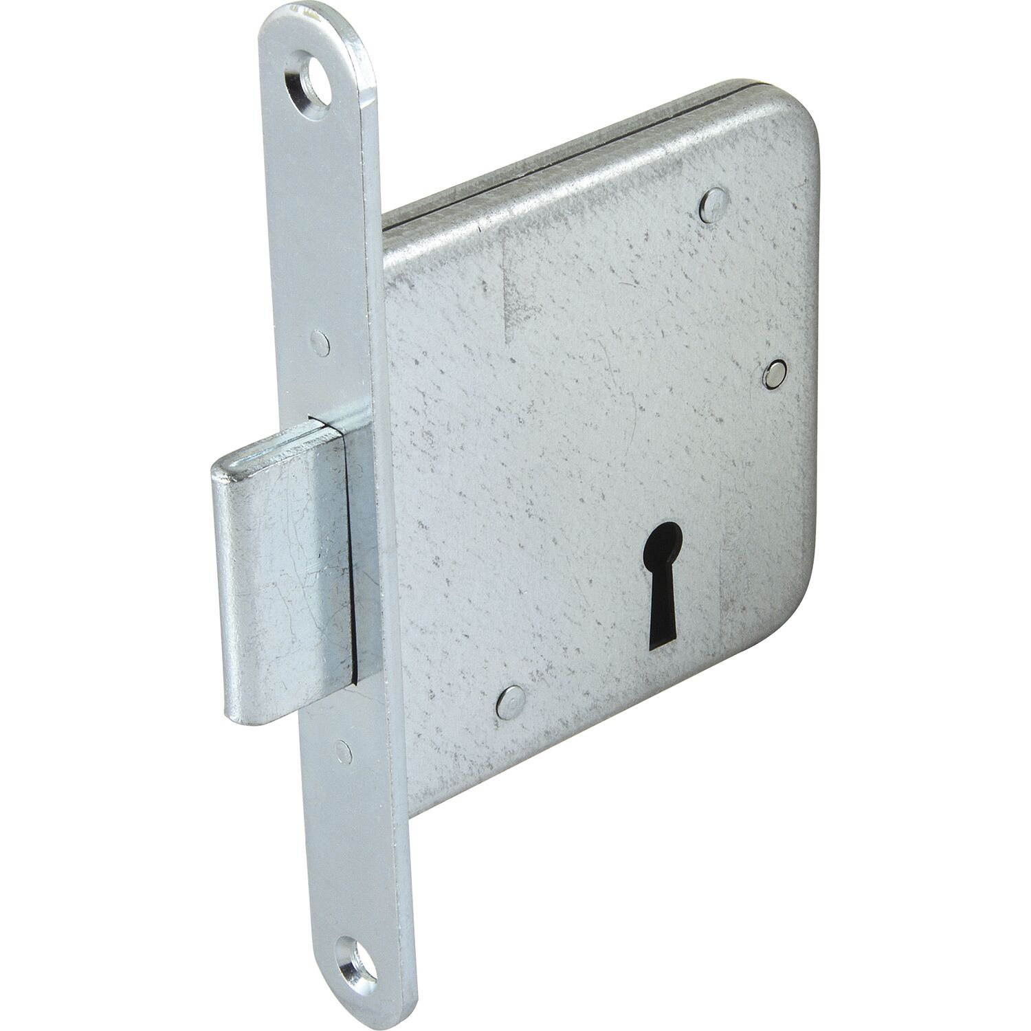 Einstemm-Riegelschloss 61005 tosisch, DM 50 mm, rechts, Stahl verzinkt