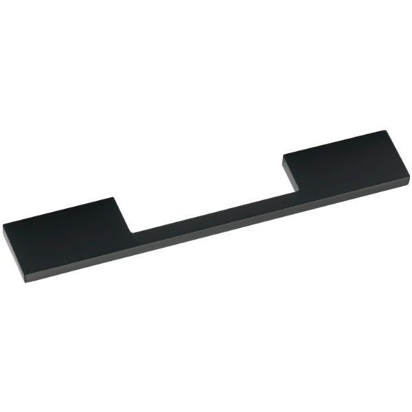ESTAMP Griff Nestis Lochabstand 128mm Breite 200mm zink schwarz matt lackiert