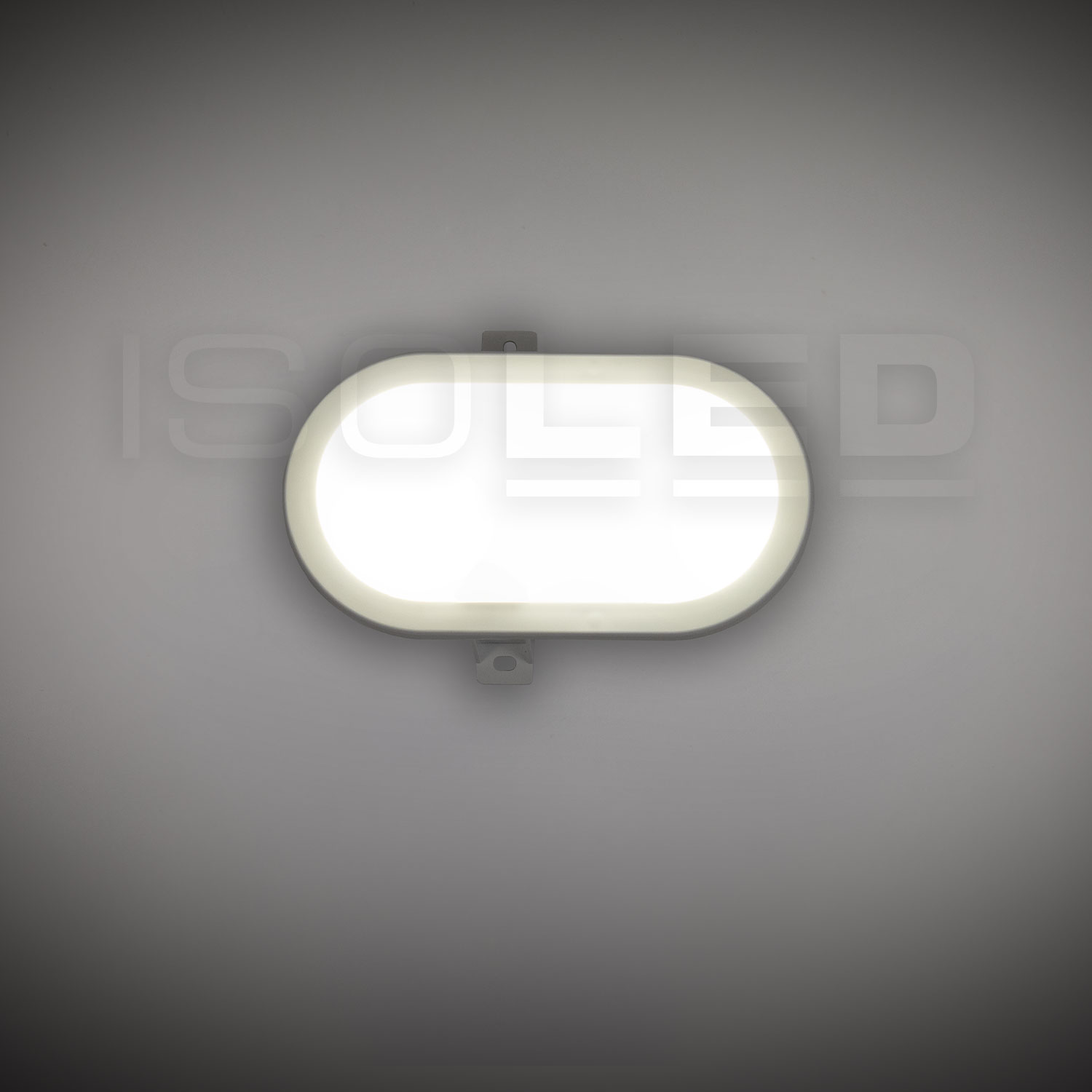 ISOLED LED Kellerleuchte 10W IP44 weiß neutralweiß