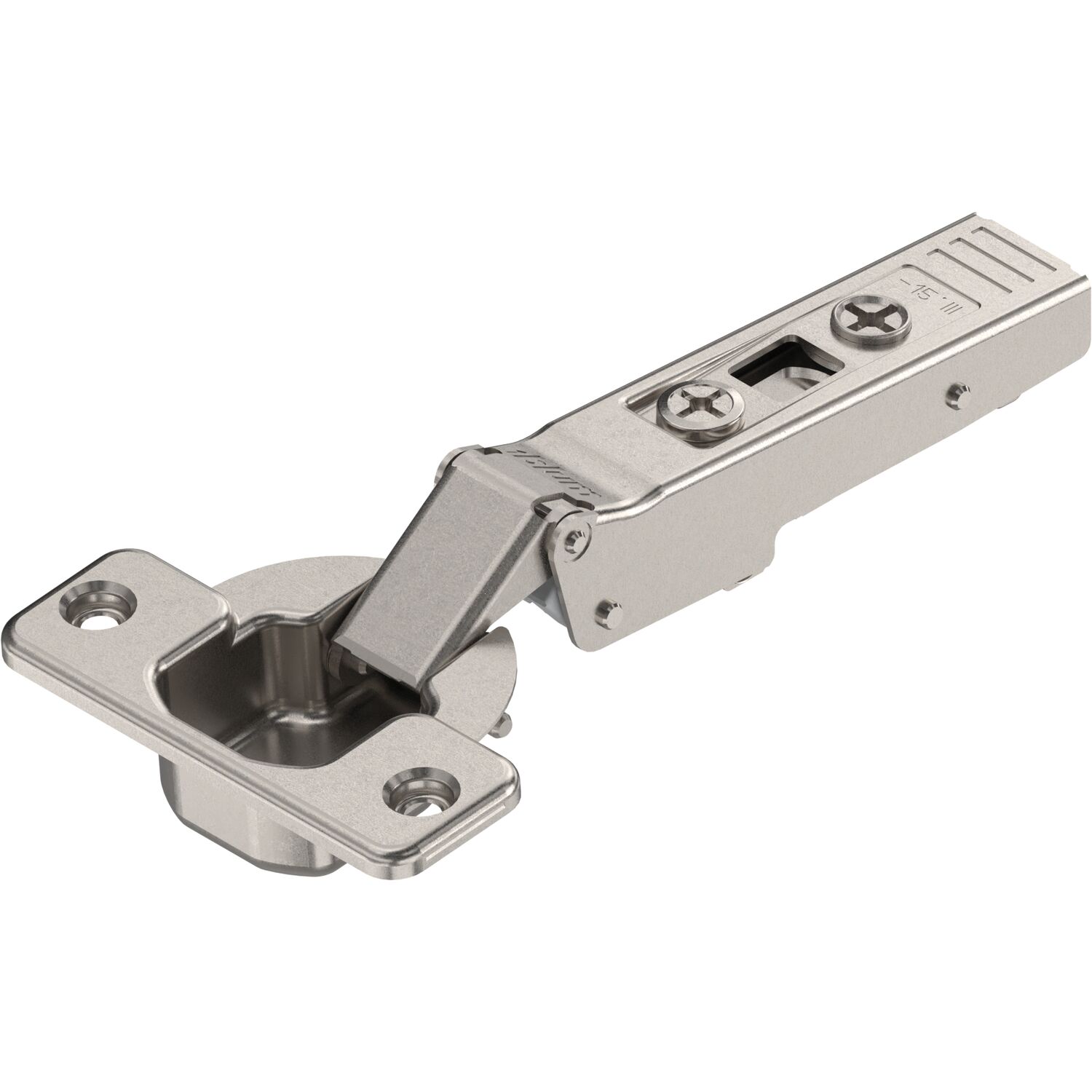blum CLIP top Winkelscharnier -15° III, max. aufschlagend ohne Feder, Schrauben ()