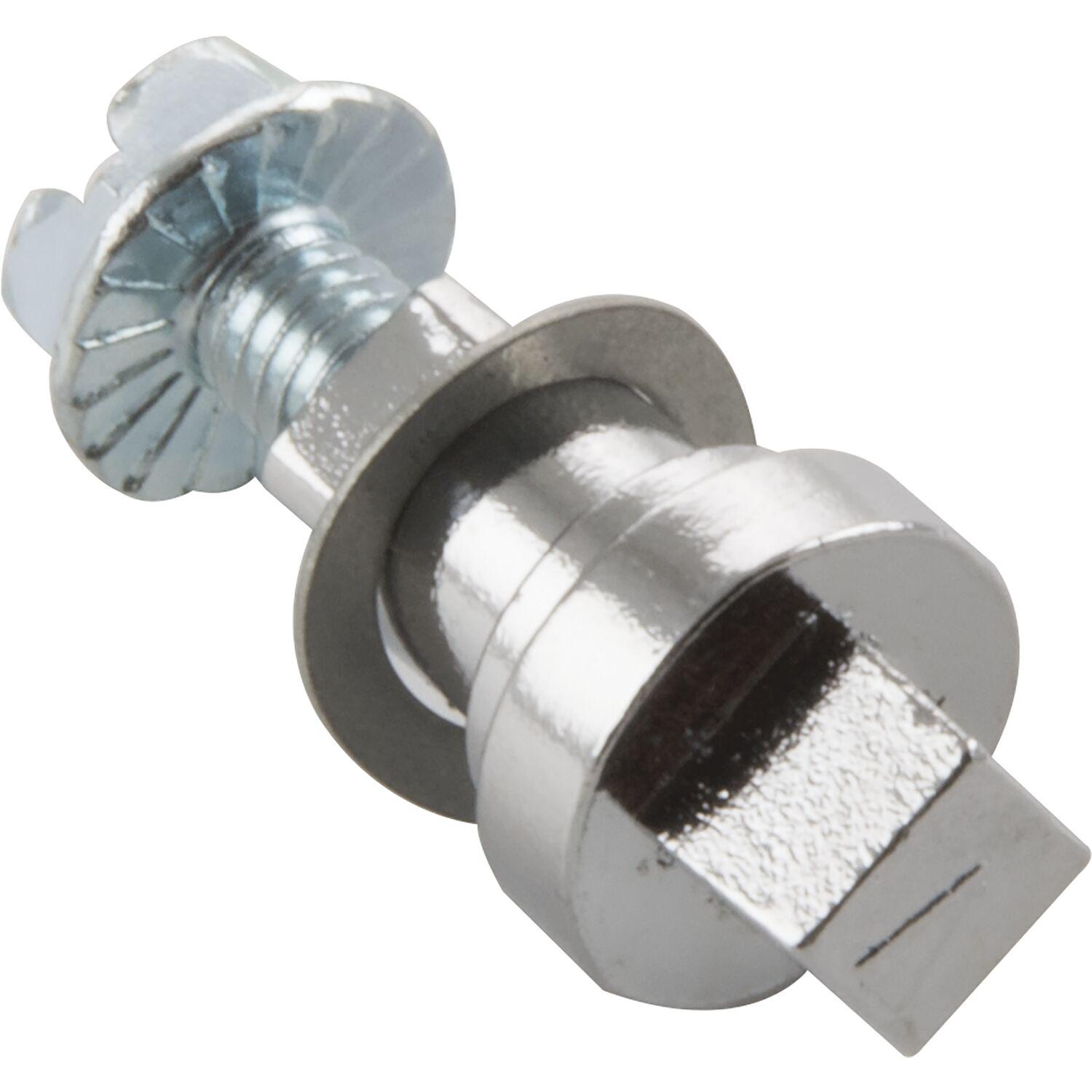 Emka Einsatz für Blechmontagezylinder Vierkant 8mm,Länge 25mm,Zinkdruckguss verchromt