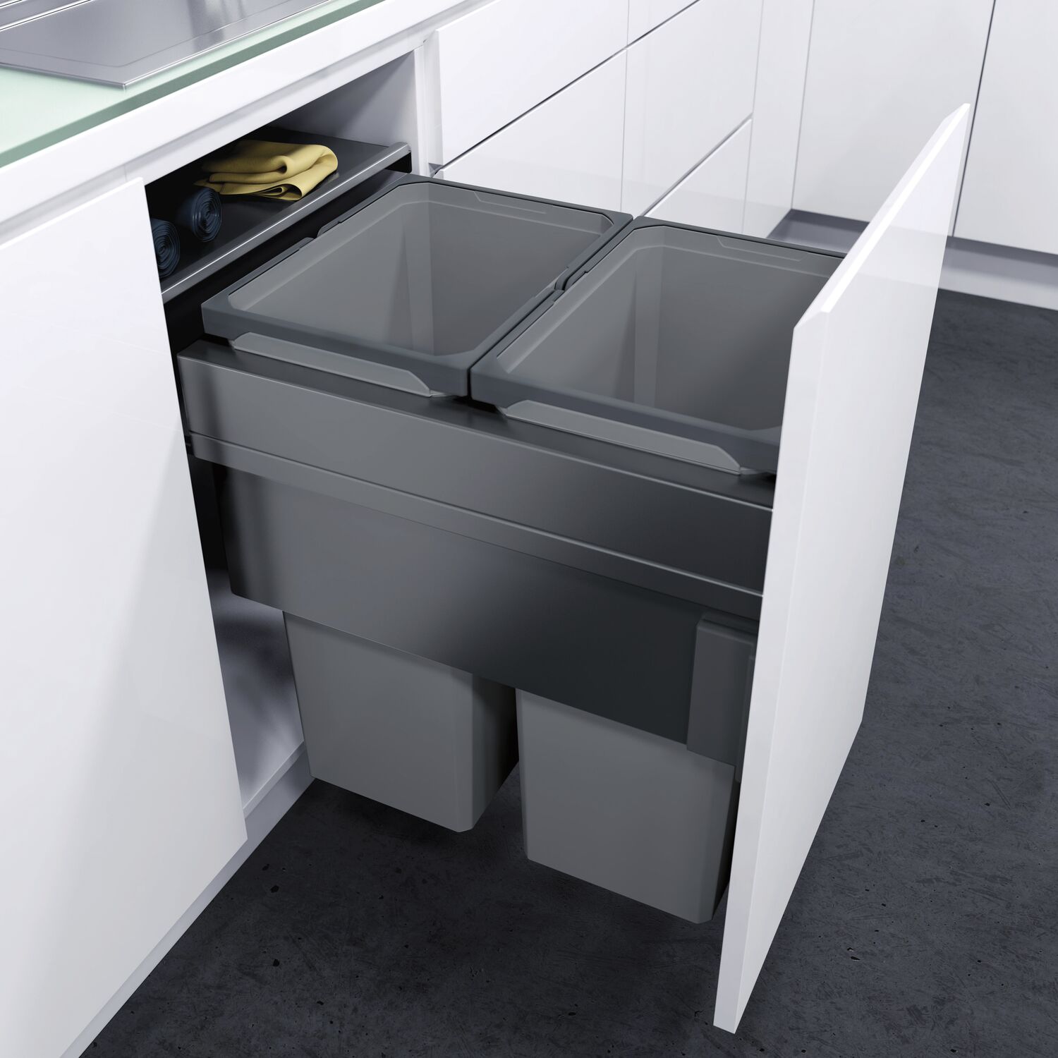Vauth-Sagel VS ENVI Space XX Pro Abfalltrennsystem KB 450 mm Lava