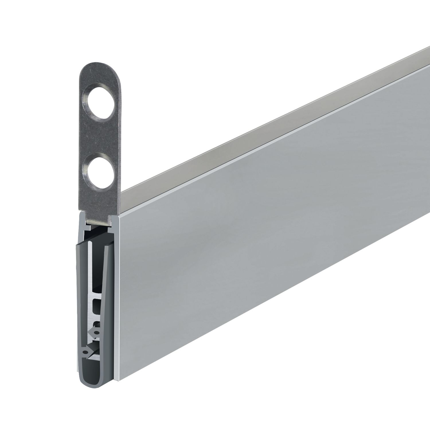 Planet Türdichter US-RD, 1210 x 8 x 30 mm, einseitig, Aluminium natur