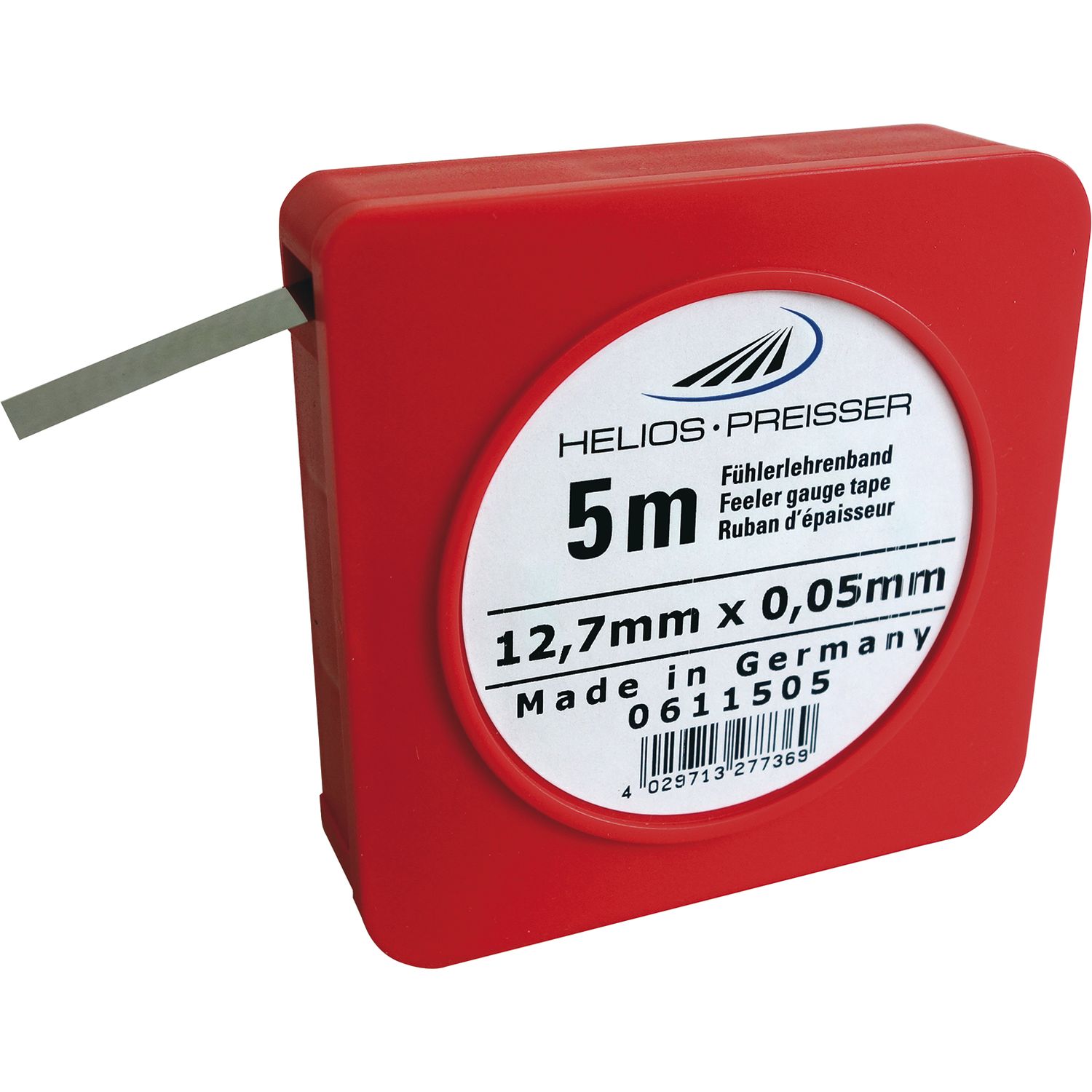 HELIOS-PREISSER Fühlerlehrenband Bandstärke 0,01 mm Breite 13 mm Länge 5 m