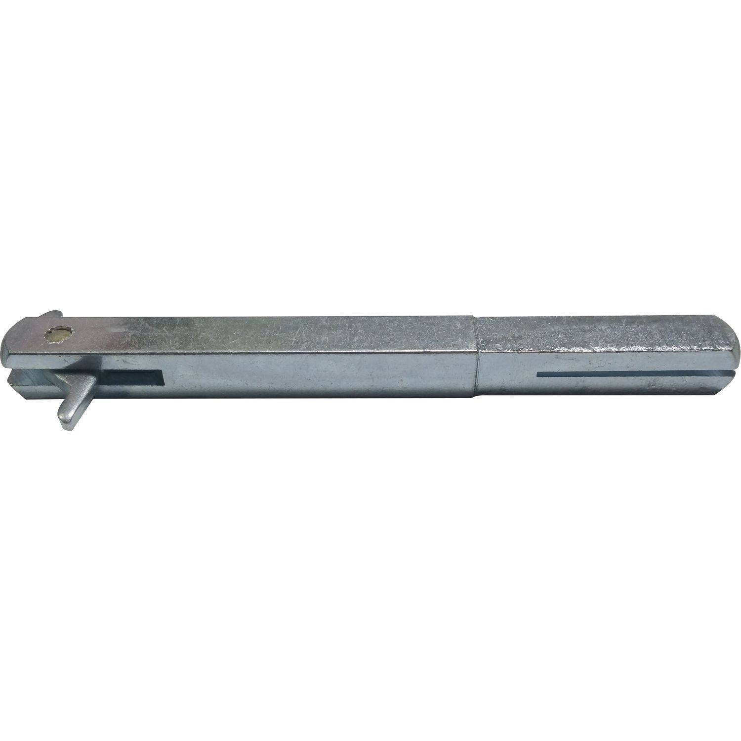 Wechselstift Schraubverbindung, 100 mm, TS-80 mm,VK abges. 8,5 auf 8 mm,verzinkt