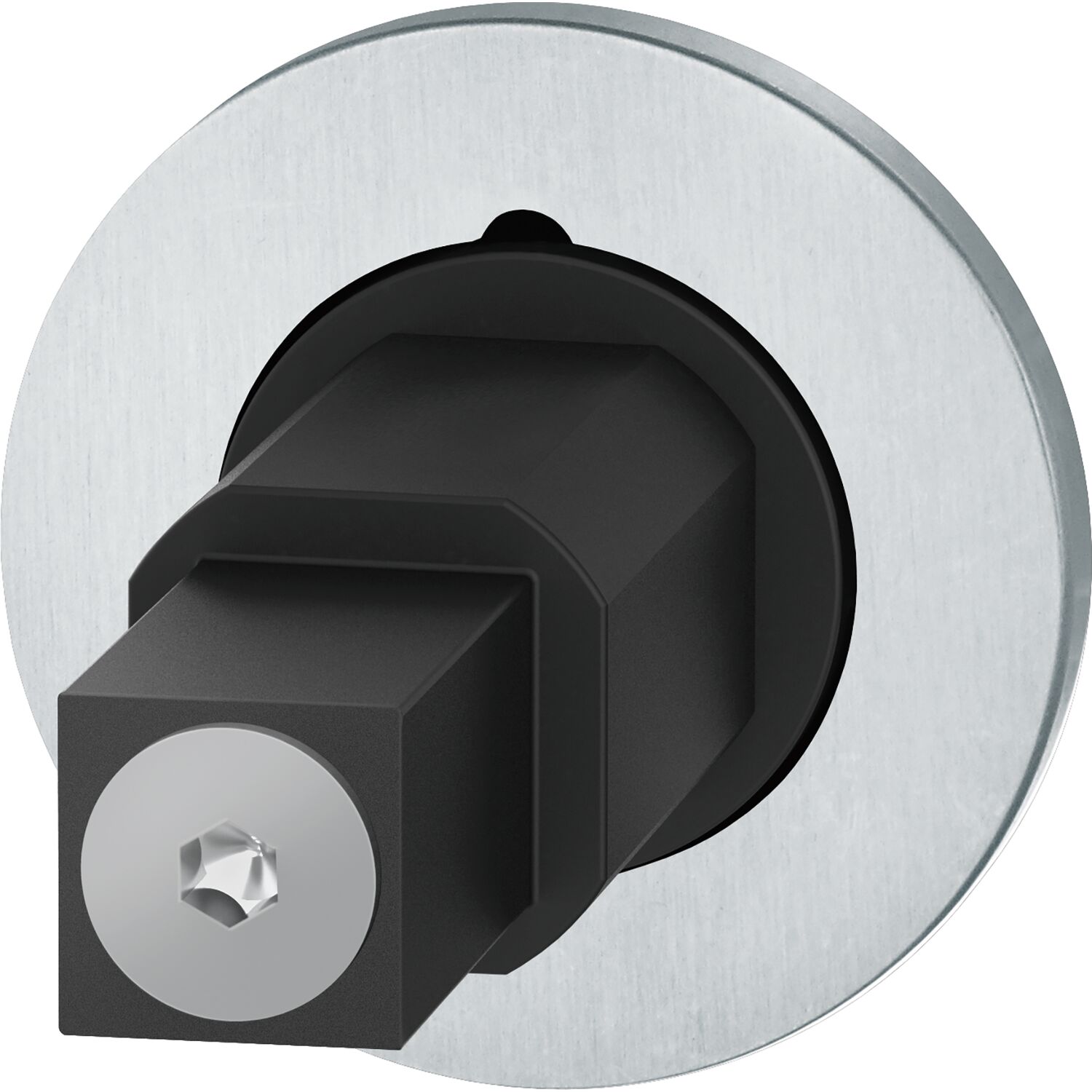 FSB FSB Steckgriffrosette 15 1720 Mini, Türstärke 39-48 mm, Edelstahl matt