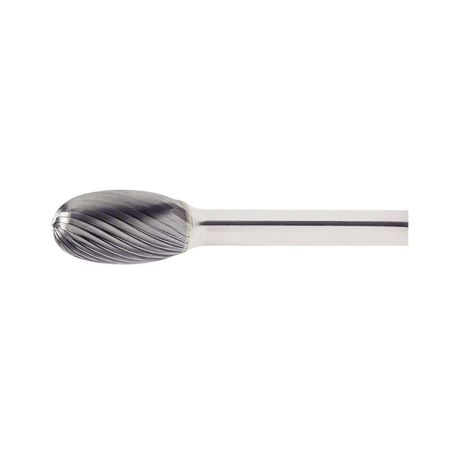 Lukas HM-Frässtift Form E Tropfen Kopf ø 3 mm Länge 7 mm Zahnung 3