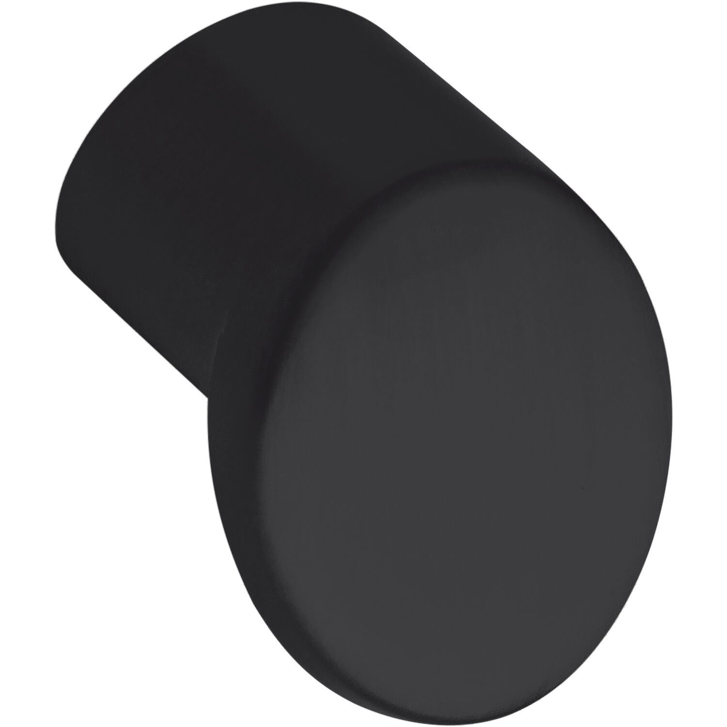 Citterio Line Knopf Fama ø 21 mm, Tiefe 21 mm, ZN schwarz matt