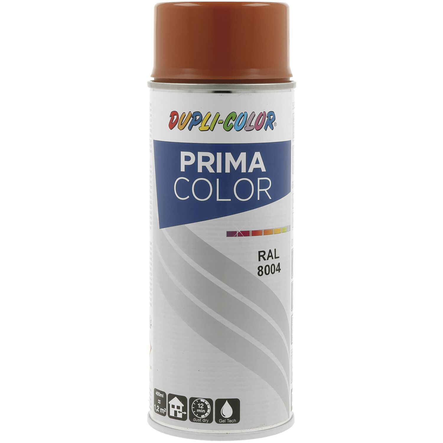 Dupli-Color Lackspray Prima 400ml kupferbraun glänzend RAL 8004 (400 ml)