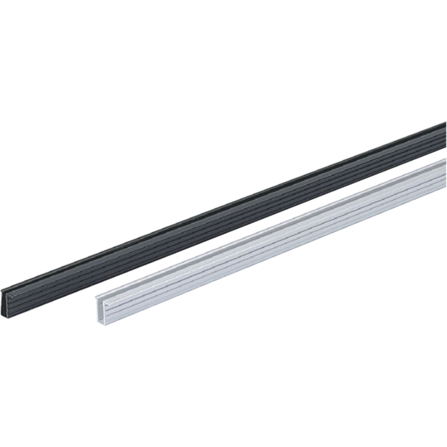 Hettich SlideLine 56 Lauf-/Führungsprofil, auf Maß, Aluminium silber eloxiert (250 mm)