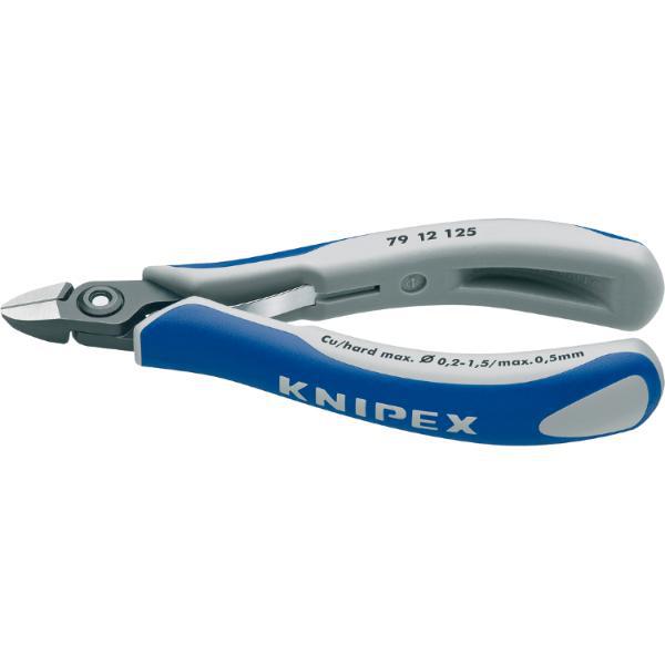 Knipex Präzisions-Elektronik-Seitenschneider 7922 DIN 9654 rund, L=125 mm