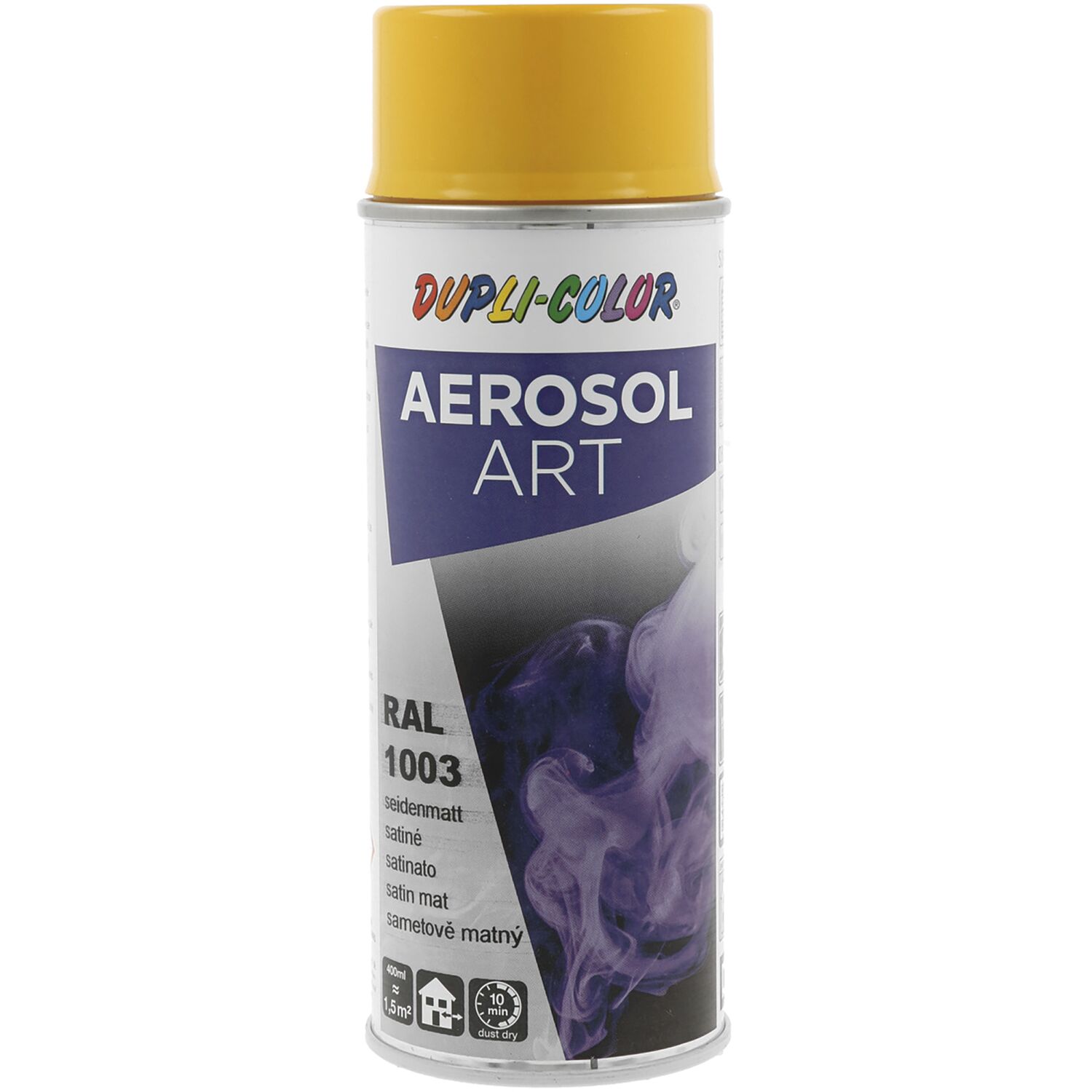 Dupli-Color Lackspray Aerosol Art 400ml signalgelb seidenmatt / RAL 1003 (400 ml)