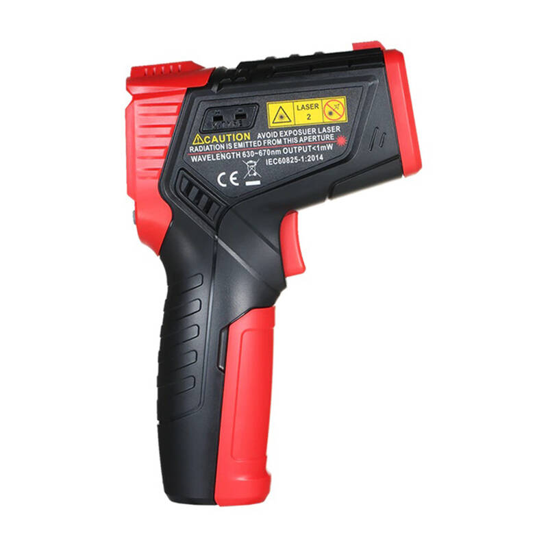 Habotest Digitales Laser-Pyrometer Feuchtigkeitsmesser HT651D