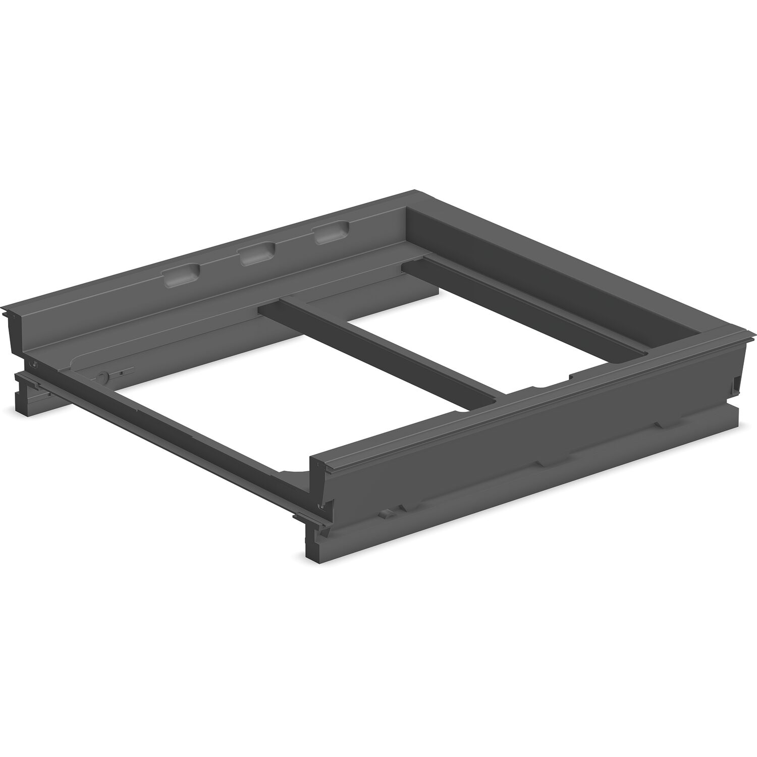 ninka Hängerahmen eins2fünf SERVO-DRIVE uno Korpusbreite 500mm Dunkelgrau
