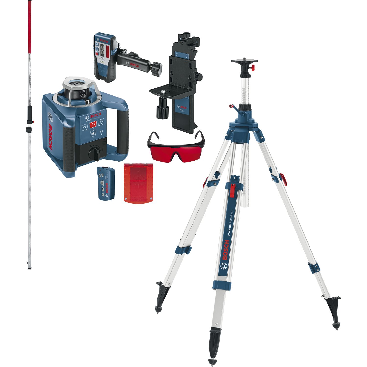 Bosch Rotationslaser GRL 300 HV Set IP54 selbstnivellierend