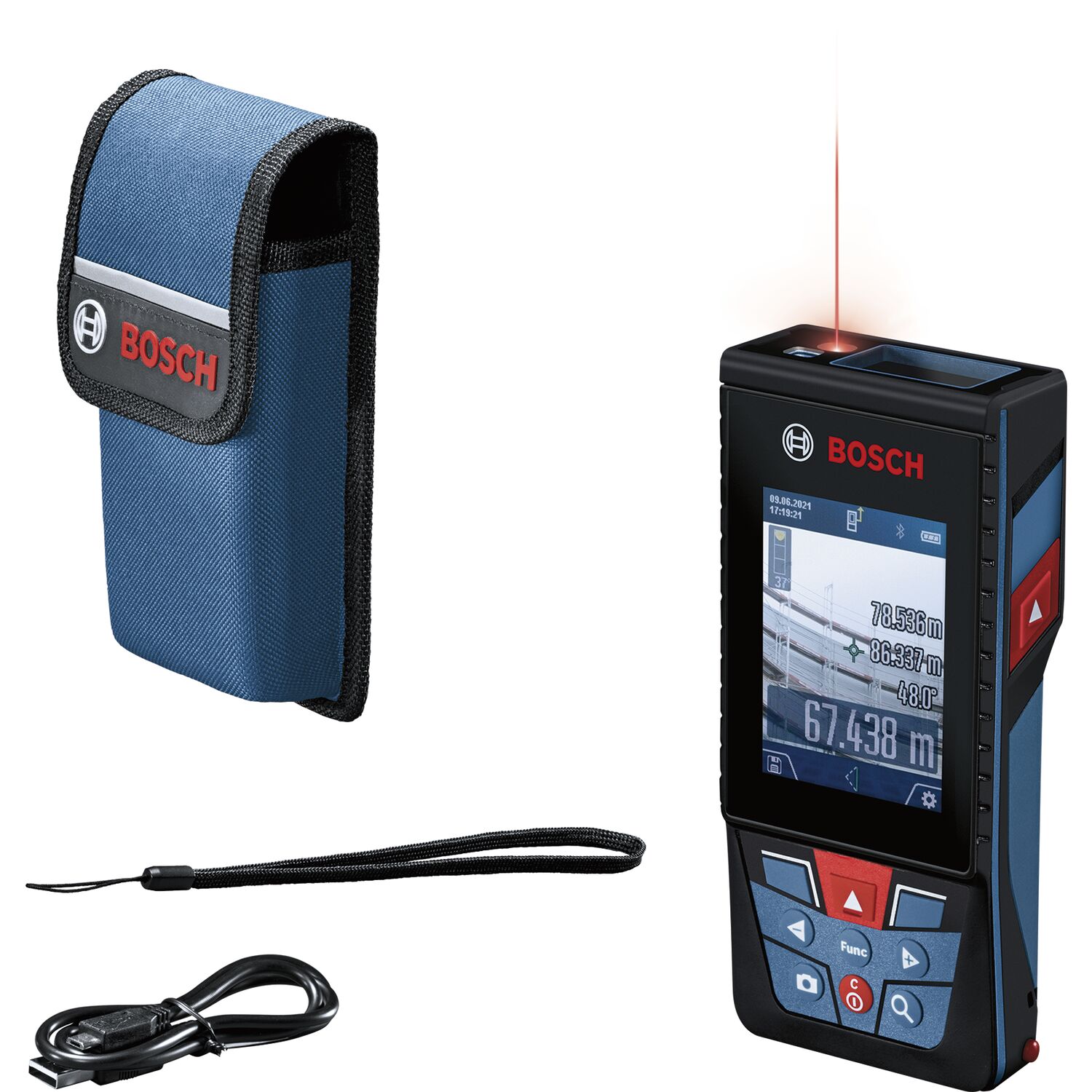 Bosch Laserentfernungsmessgerät GLM 150-27C IP54 Messbereich 0,08-150 m