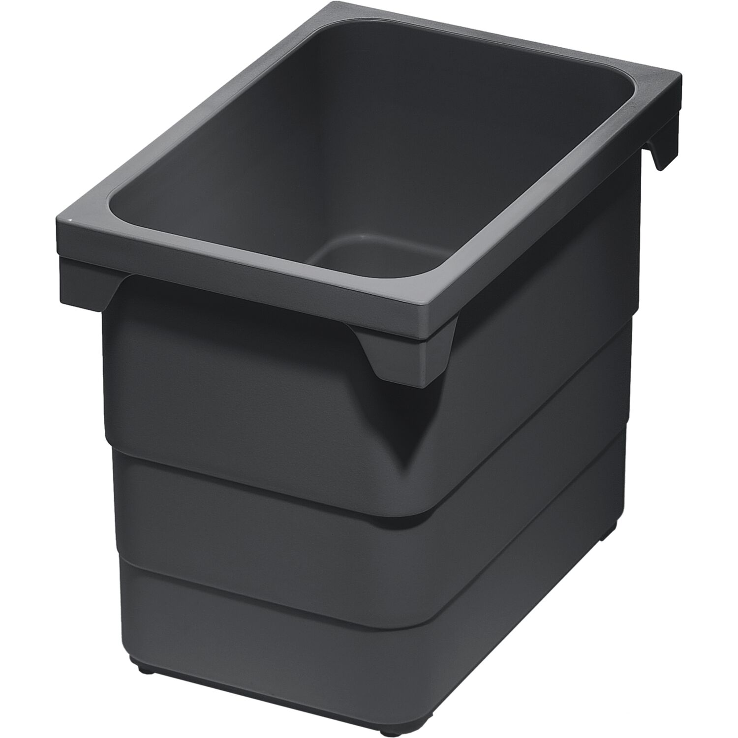 ninka Abfallbehälter 4.2 Liter Dunkelgrau