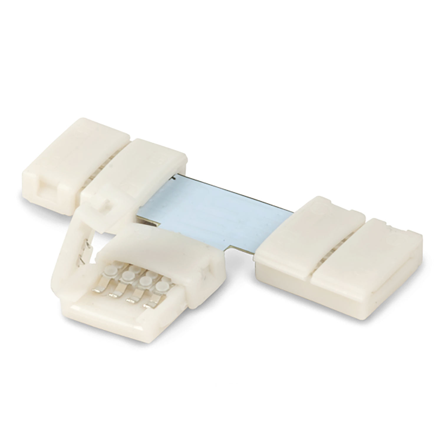 ISOLED Clip-T-Verbinder (max. 5A) C1-410 für 4-pol. IP20 Flexstripes mit Breite 10mm Pitch >12mm