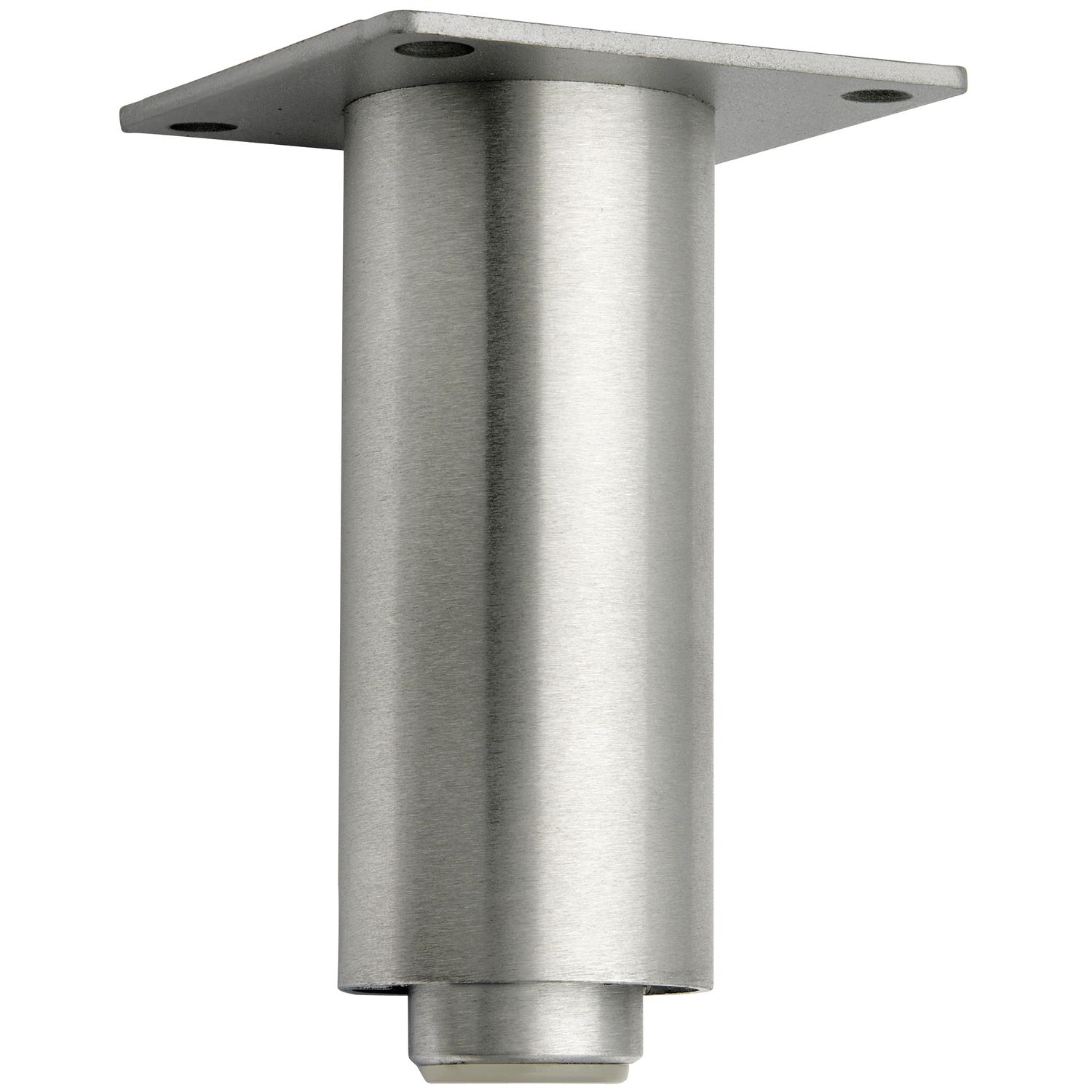 Dekorfuß Fuß ø 40 mm, Länge 190 mm, Aluminium gebürstet