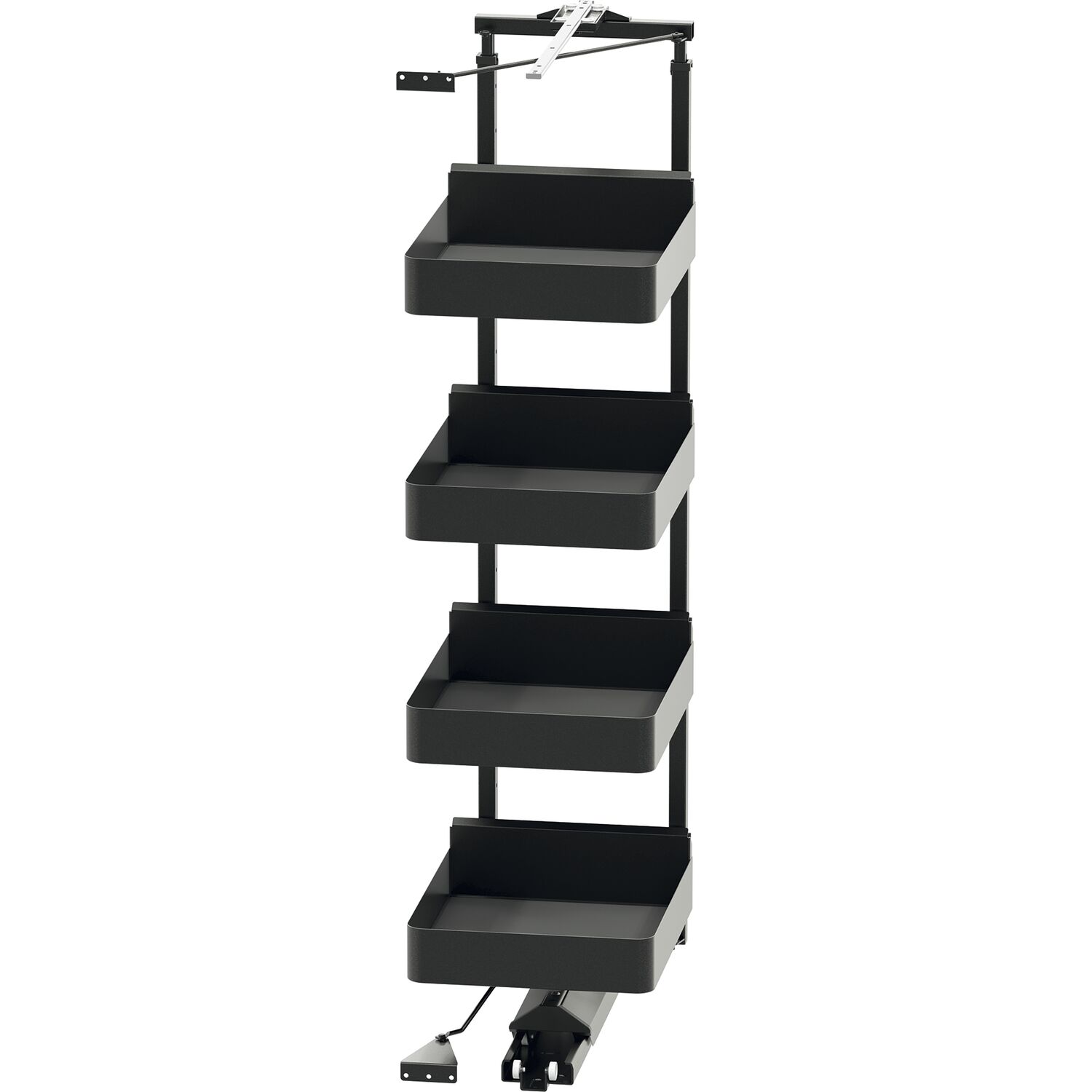 Vauth-Sagel VS TAL Gate Hochschrankauszug Set Planero 1450 - 1700 mm KB 450 mm Lava