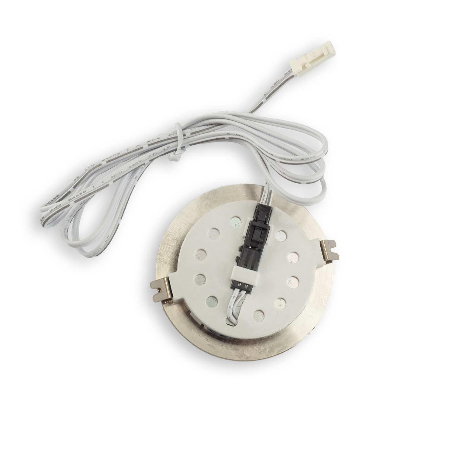 ISOLED LED Möbeleinbaustrahler MiniAMP silber 2W 24V DC neutralweiß 4000K dimmbar