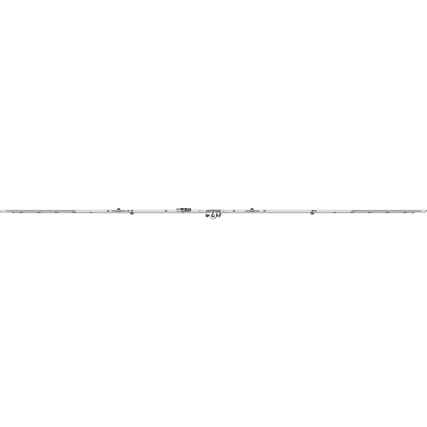 Maco #234057 MACO MM DK-Getriebe variabel DM 15 mm 2iS FFH 1251-1750 mm Tricoat-Evo (234057)