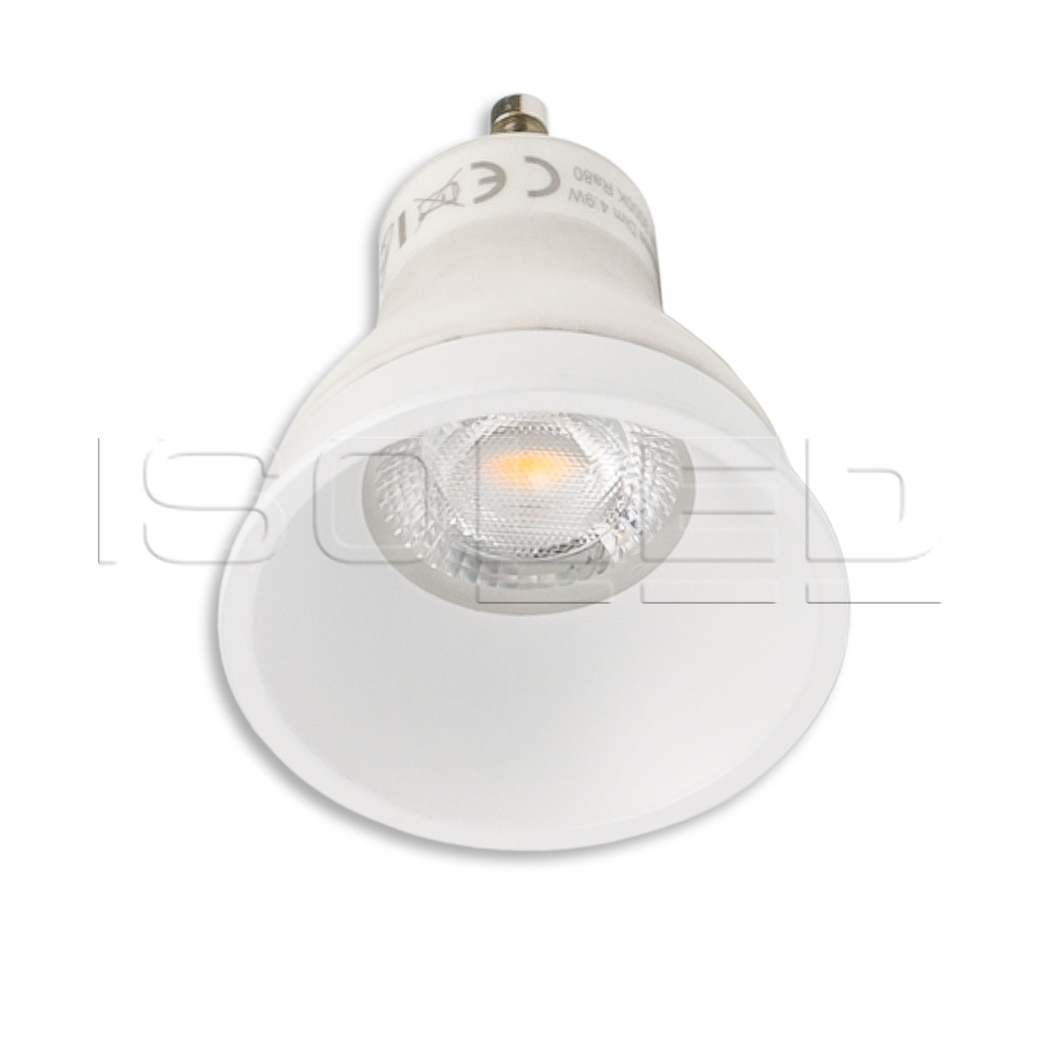 ISOLED Cover für LED Spot und LED Modul SYS-GU10 weiß matt rückversetzt UGR