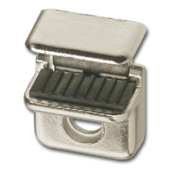 ITALIANA ferramenta Glasbodenträger Pull zum Anschrauben Glas 5-8mm VPE 100 ST