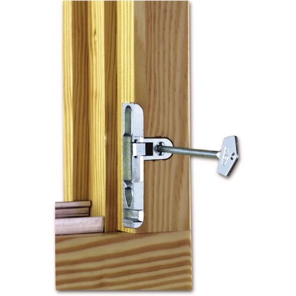Maco #10759 MACO Drehsperre verdeckt 4 mm Falzluft, Versatz 9 mm, sperrbar, silber (10759)