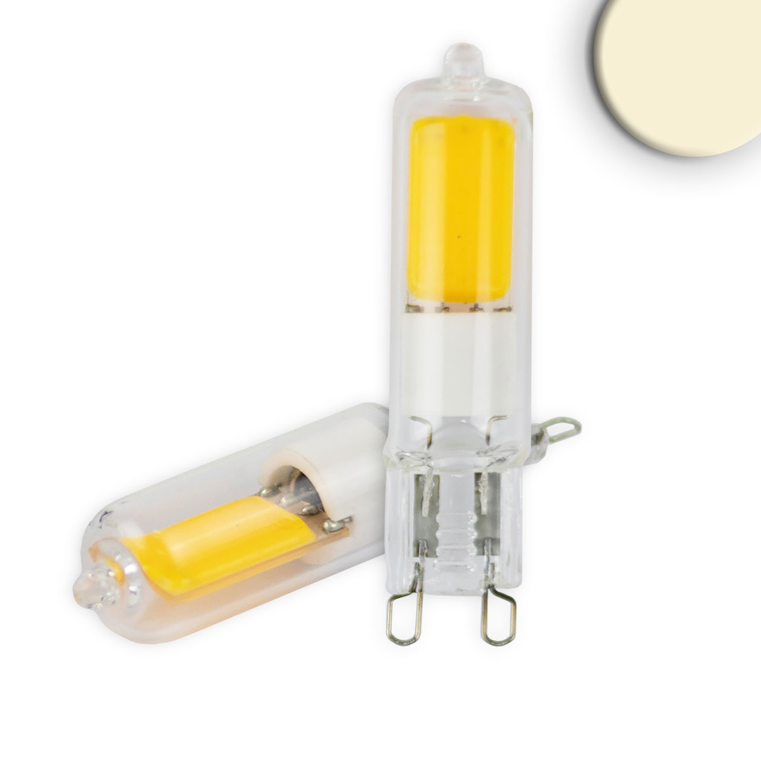 ISOLED G9 COB LED 4W warmweiß