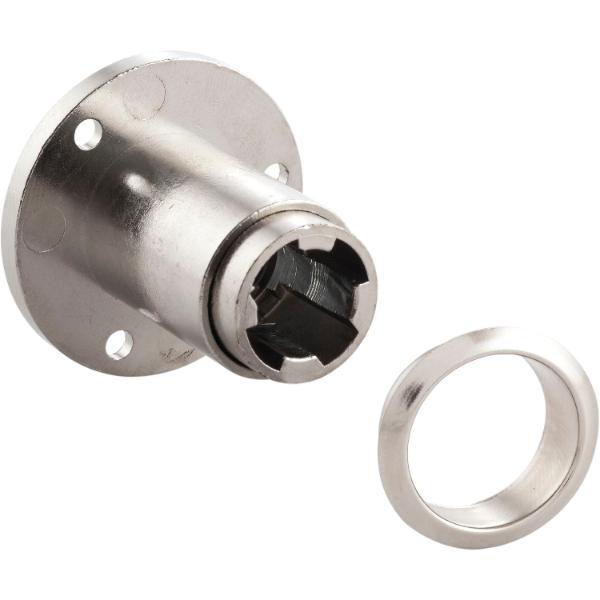 Hekna Zylinder Klappenschloss 2102 ø 19mm Länge 27mm Zamak vernickelt