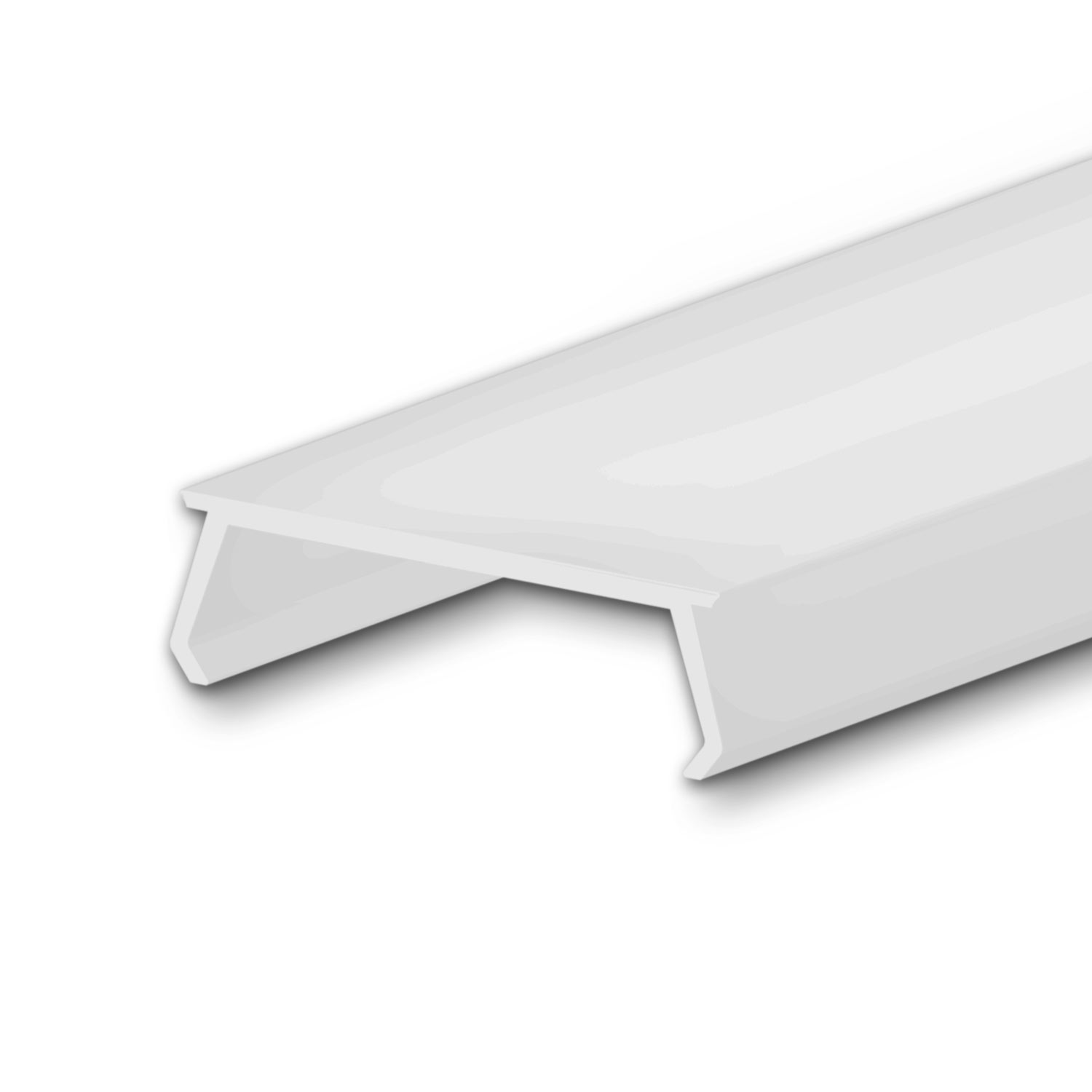 ISOLED Abdeckung COVER47 weiß matt 200cm für T-Profil 20 21 Ceiling