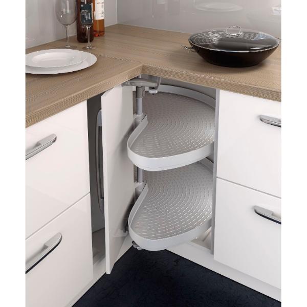 ninka mondo Eckschrank-Drehbeschlag Winkelfalttür 90 Grad Korpusbreite 800mm